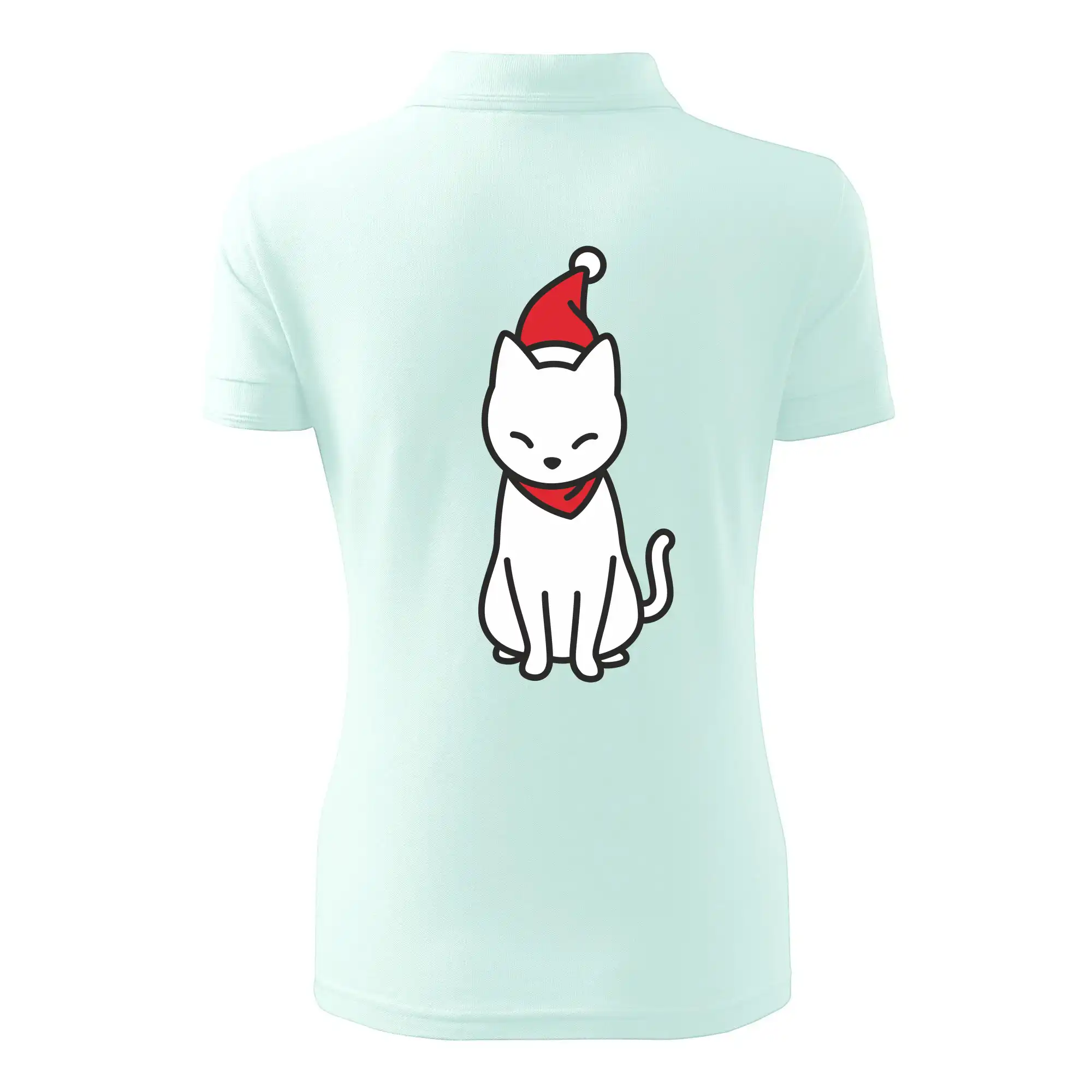 Vánoční kočka sedící