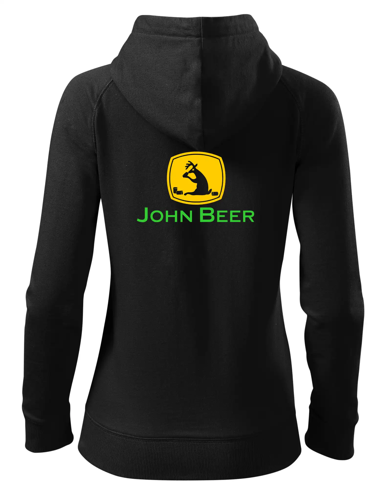 John Beer jelen s pivem