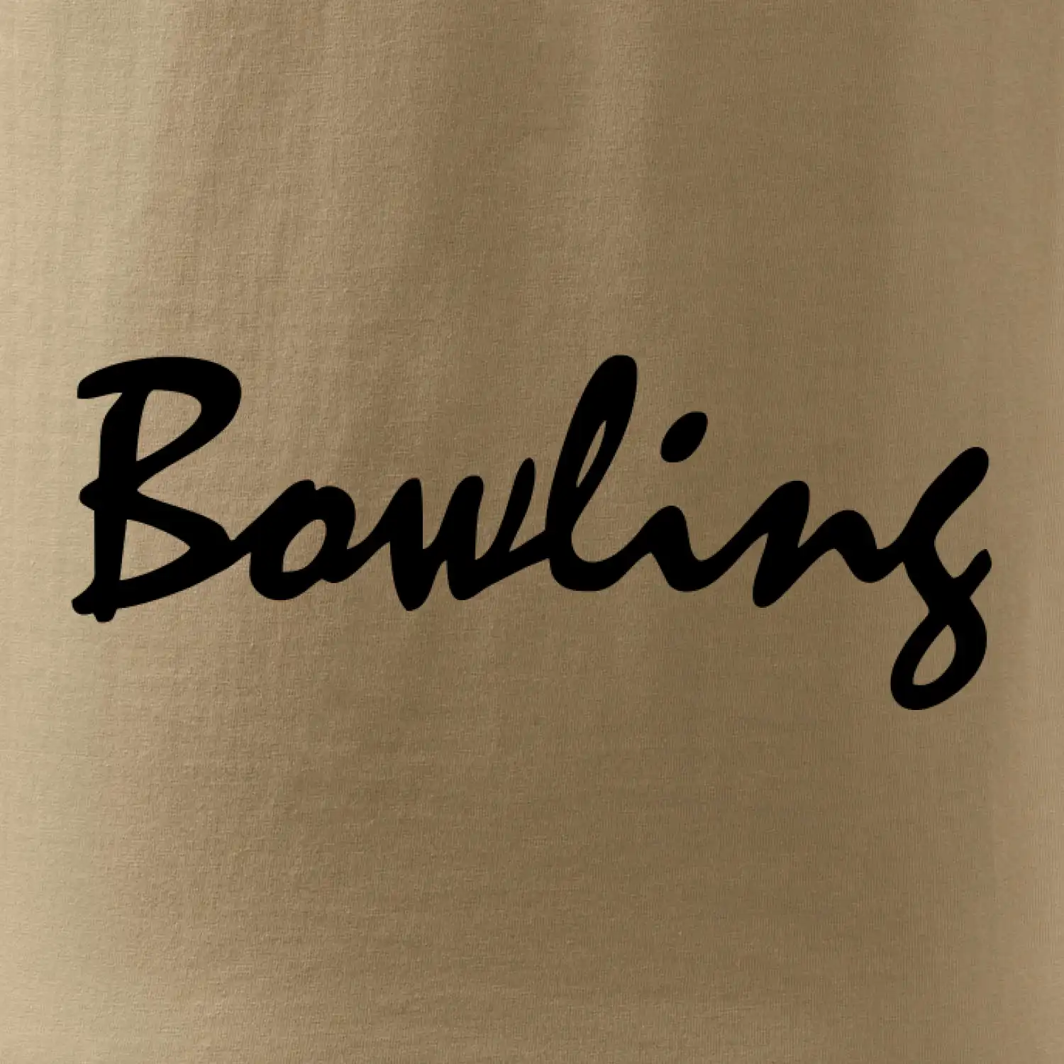 Bowling nápis psací