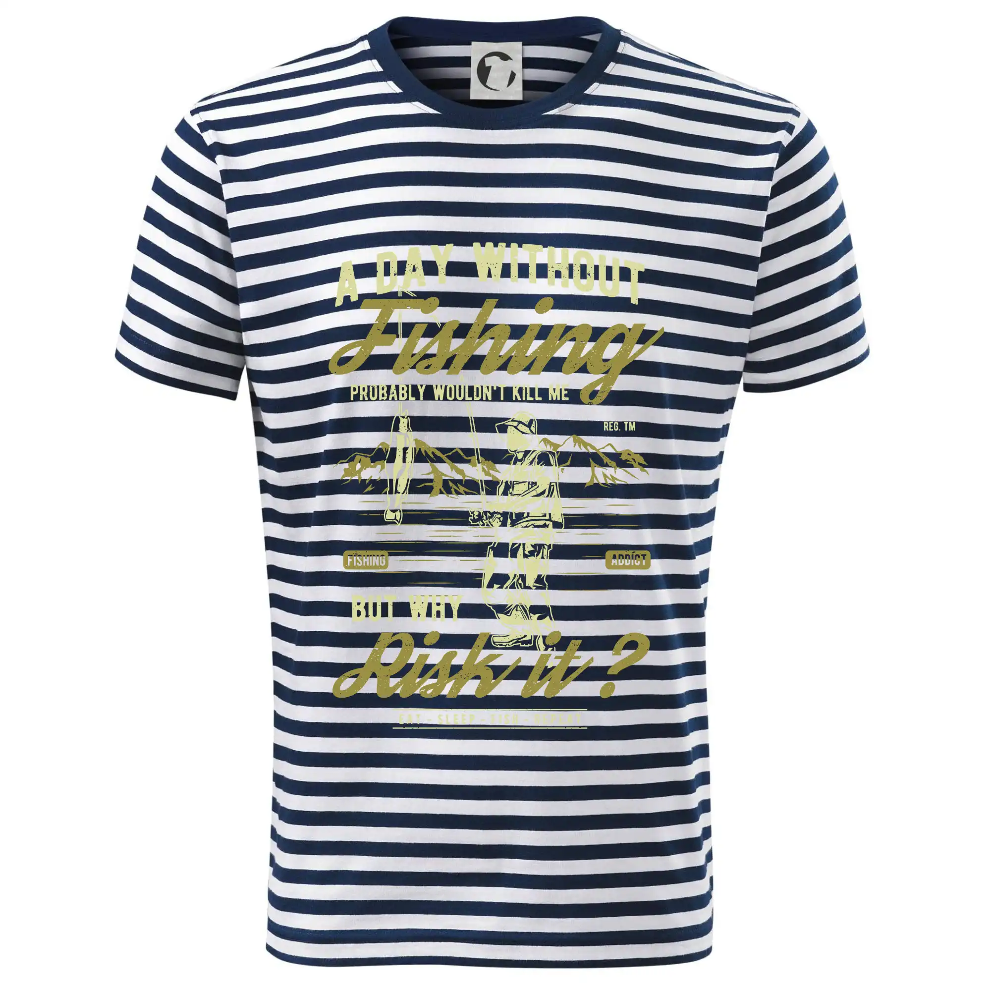 Tričká pre rybárov s potlačou - A Day Without Fishing - Dětské triko na vodu