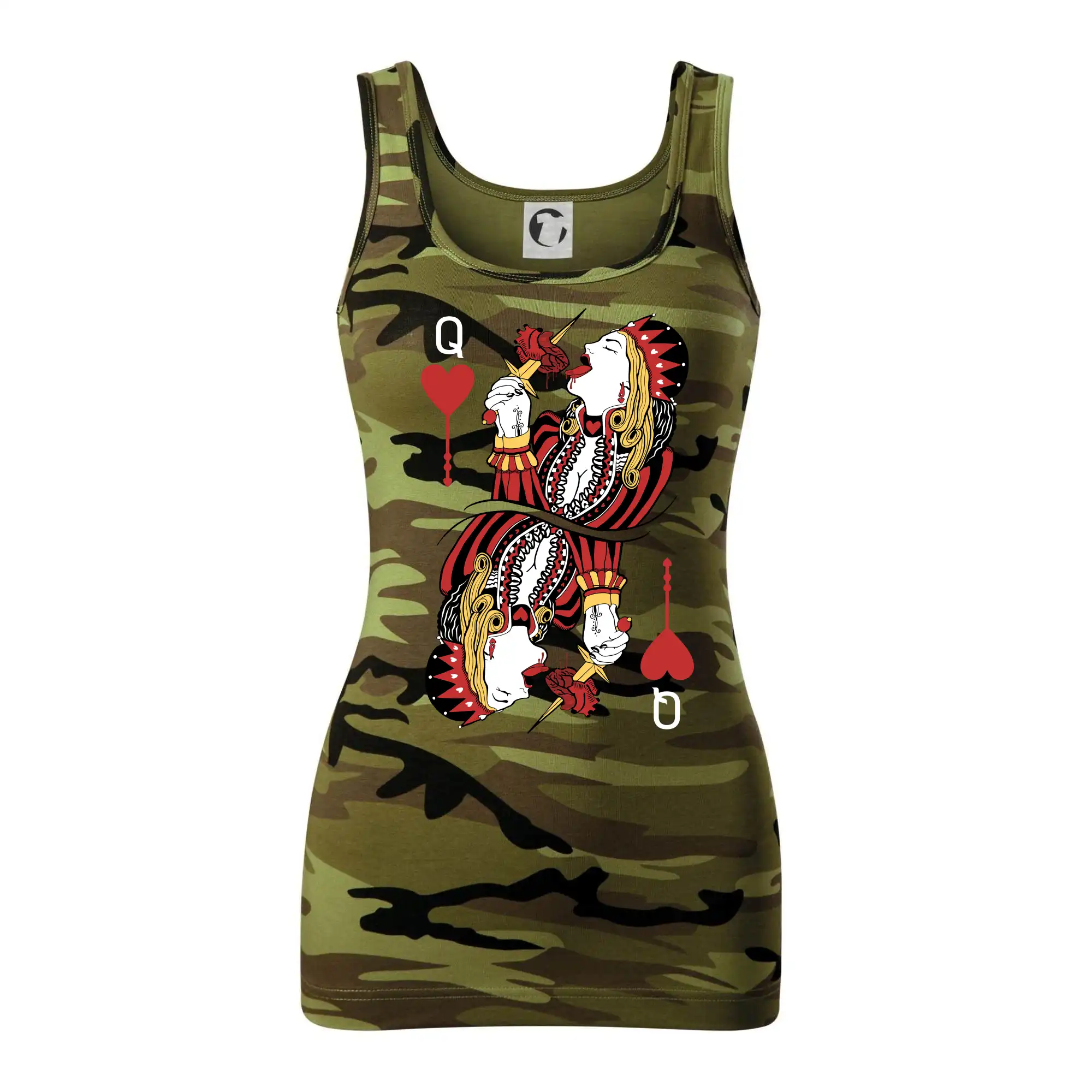 Srdcová Královna kreslená (Pecka Design)