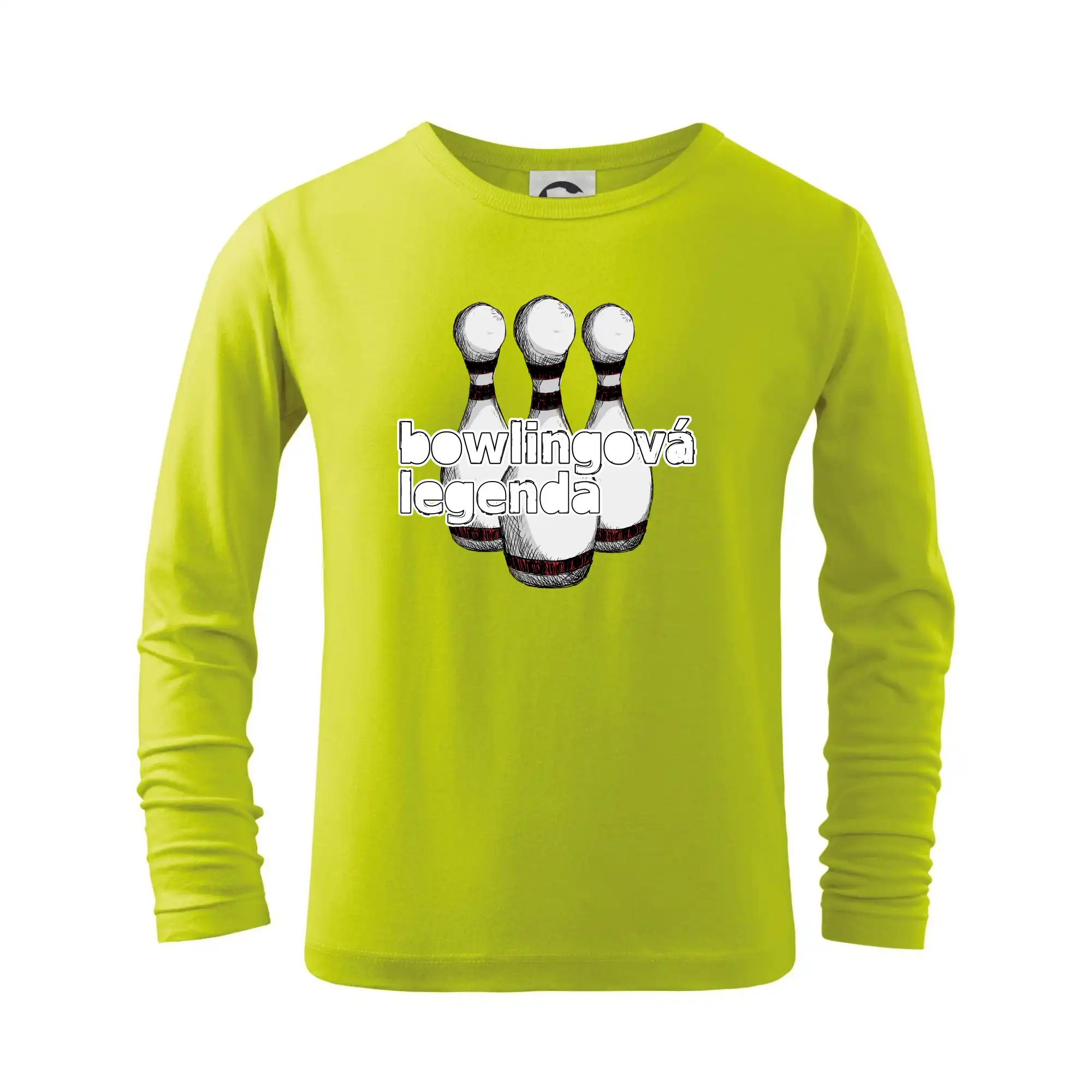 Tričká Bowling - Bowlingová legenda - Tričko detské Long Sleeve