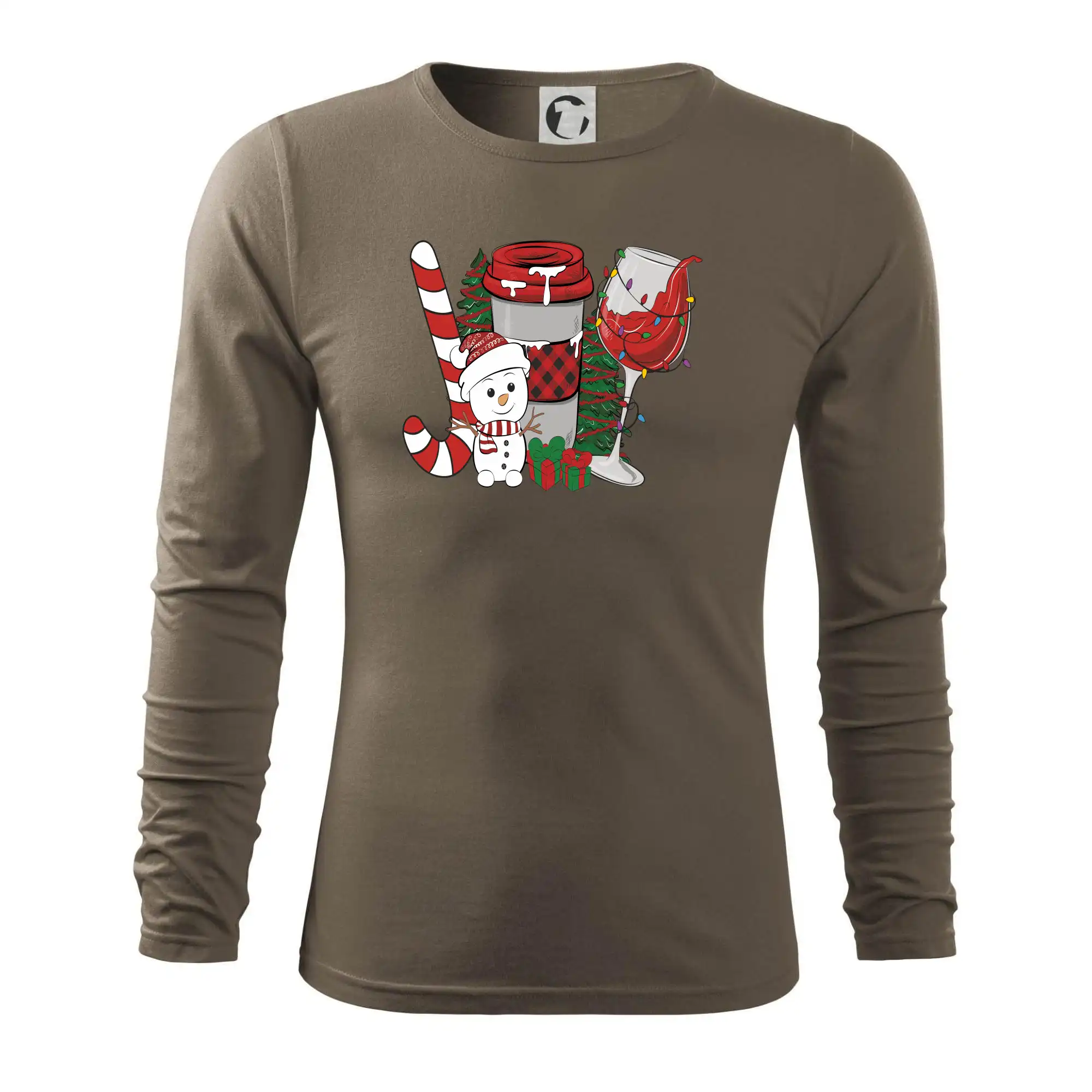 Vánoce, víno a sněhulák