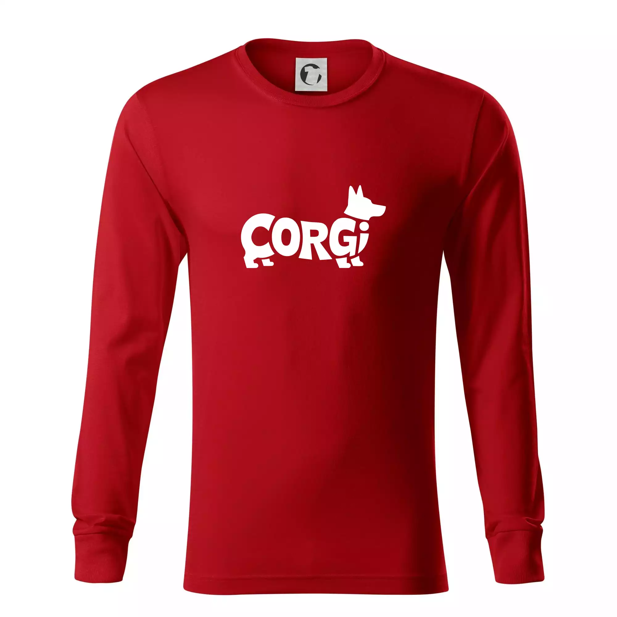 Corgi nápis v těle