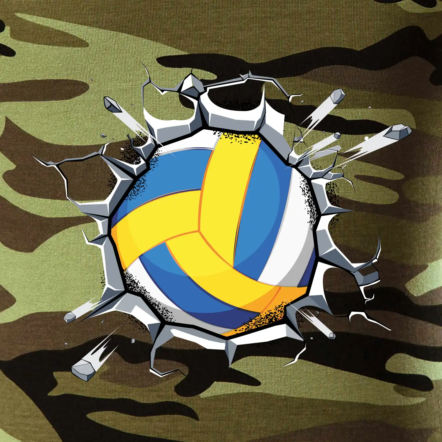 Volejbal míč v triku