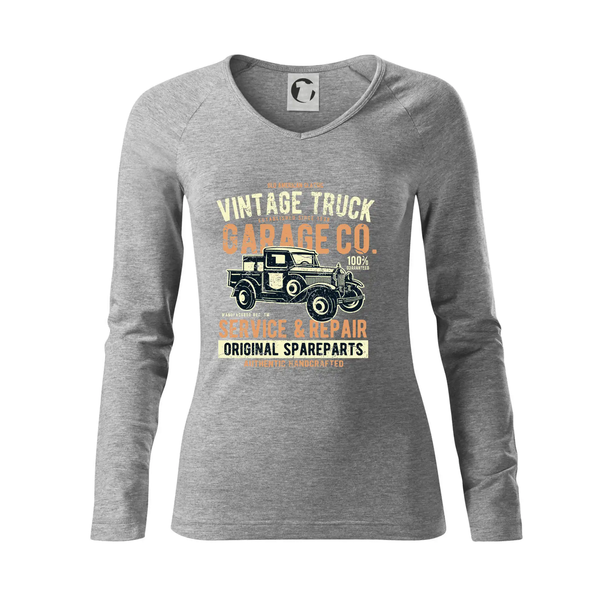 Tričká s kamionmi a nákladiakmi - Vintage Truck - Tričko dámske Elegance
