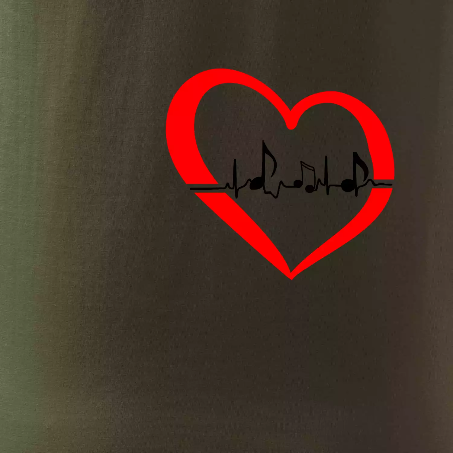 Moje srdce bije pro hudbu - srdce malé