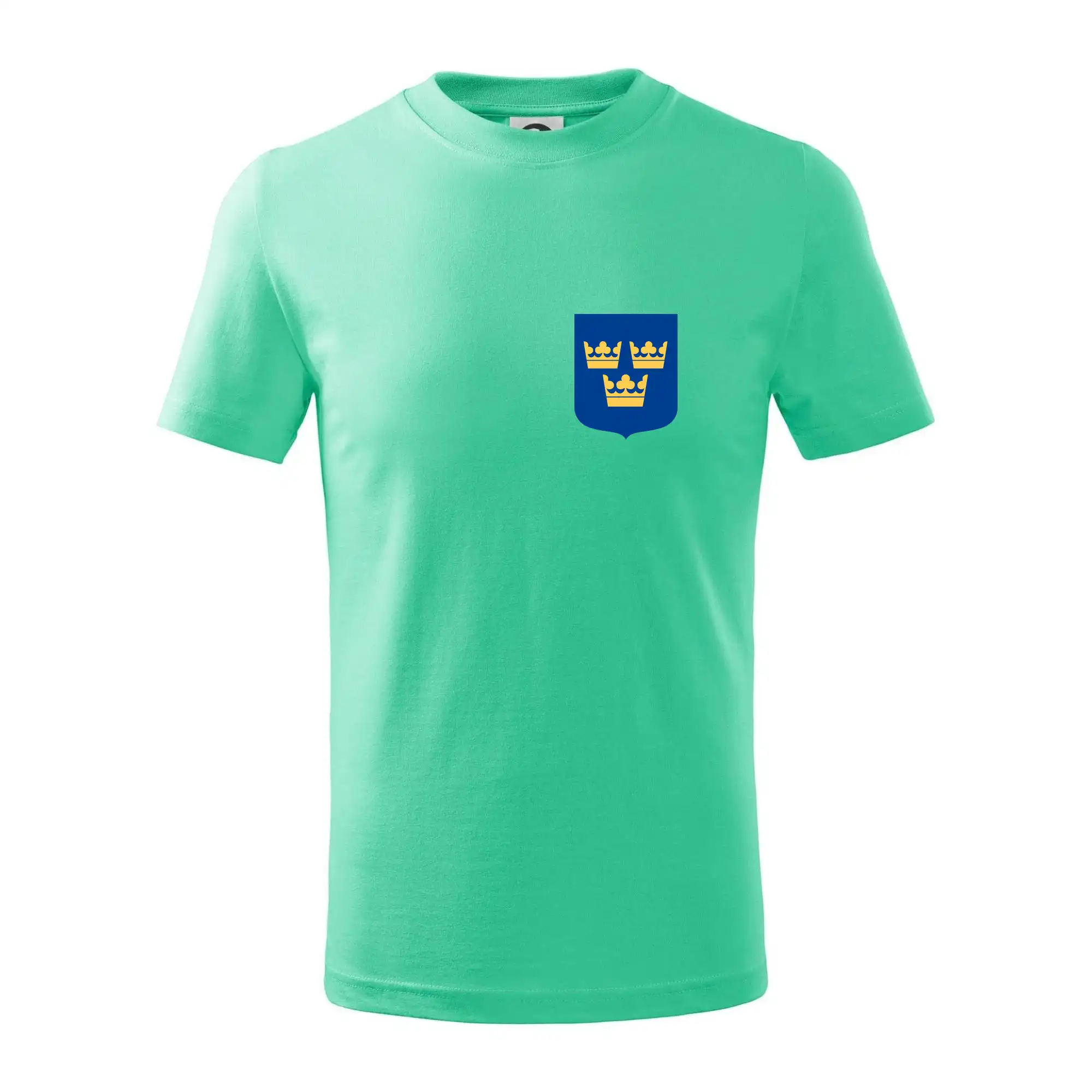 Švédský znak tři korunky na prso