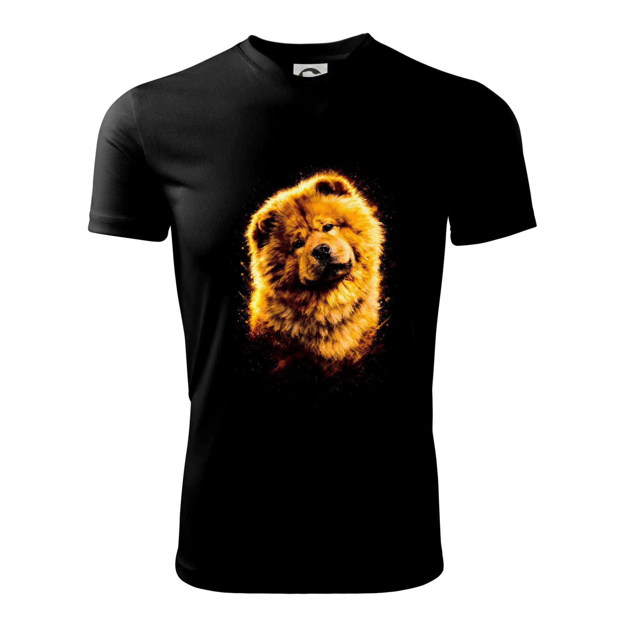 Obrázek polotón Čau-čau sedící