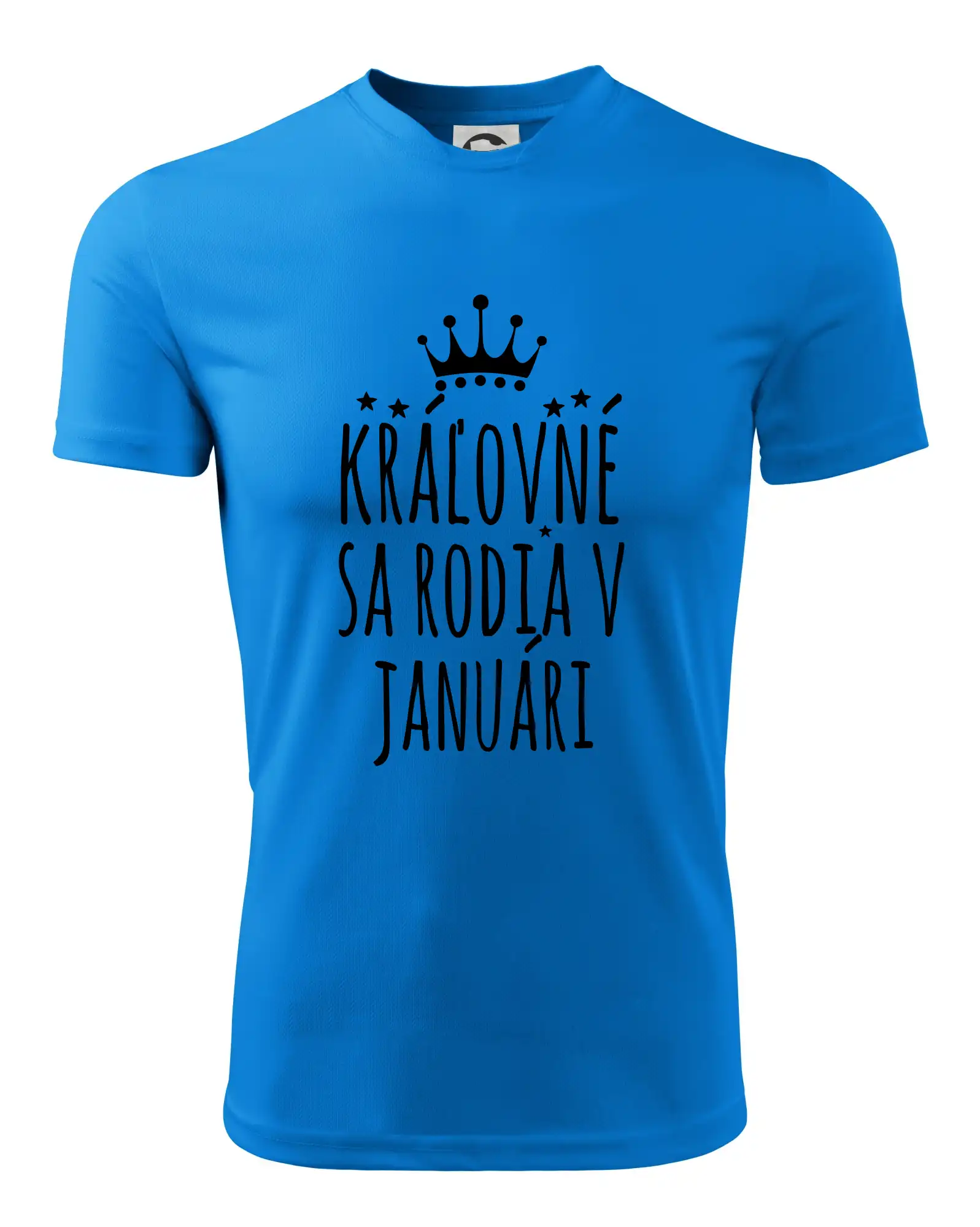 Tričká pre narodených v januári - Králi - Kráľovné sa rodia v januáry - Detské tričko športové