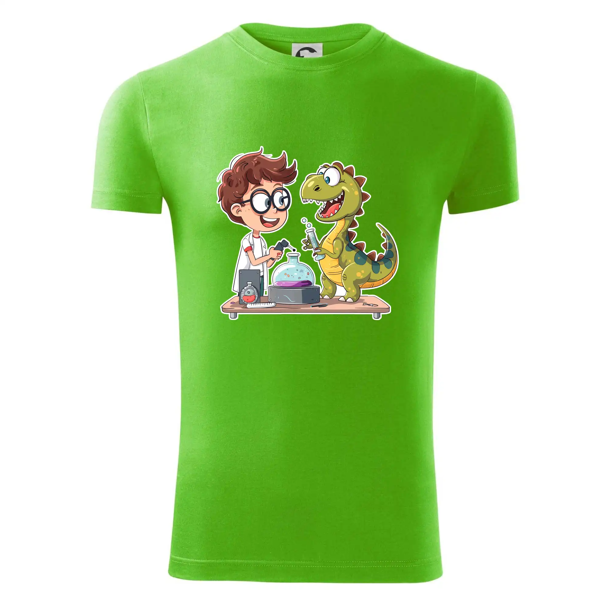 Chemik a dinosaurus - kluk