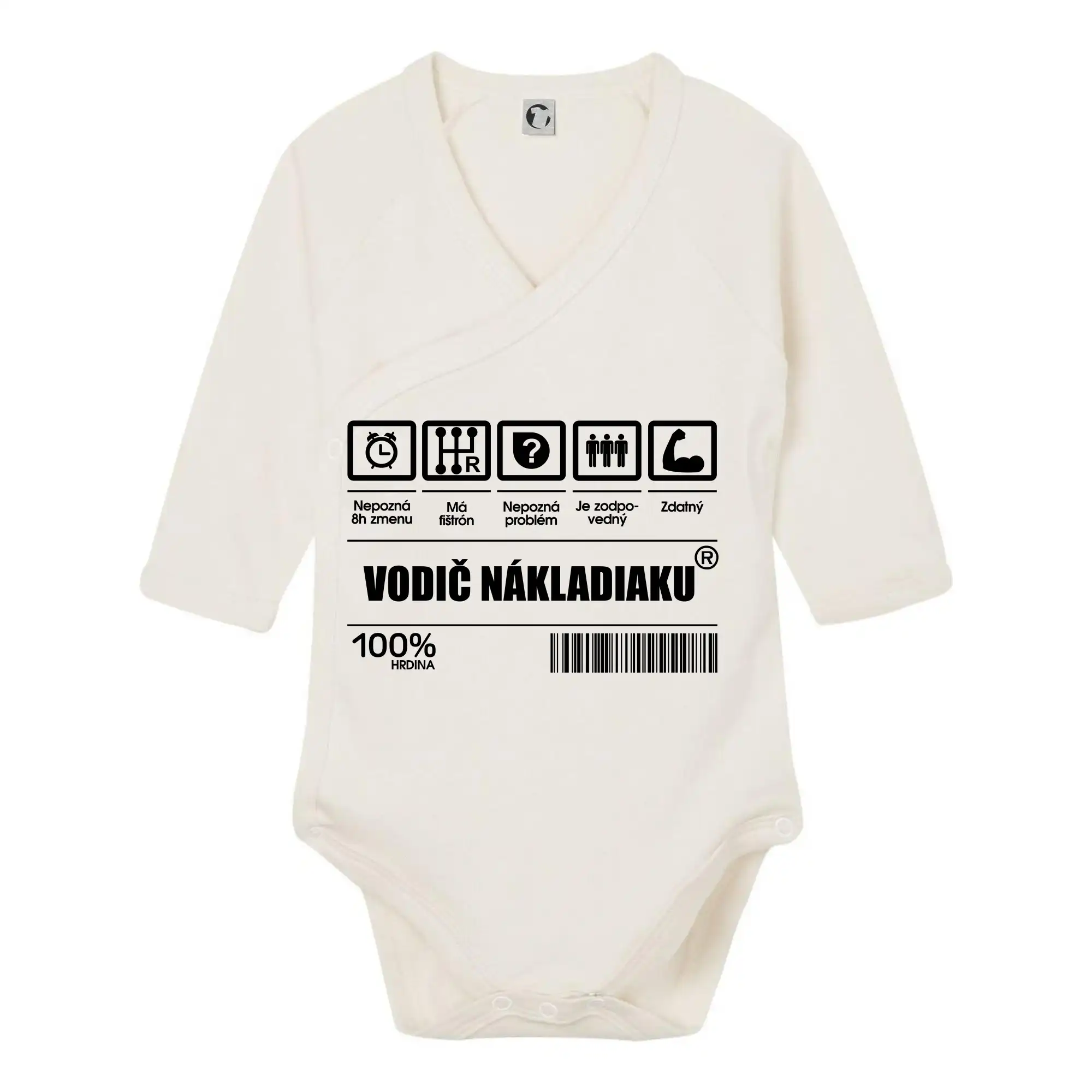 Čiarový kód - Vodič nákladiaku