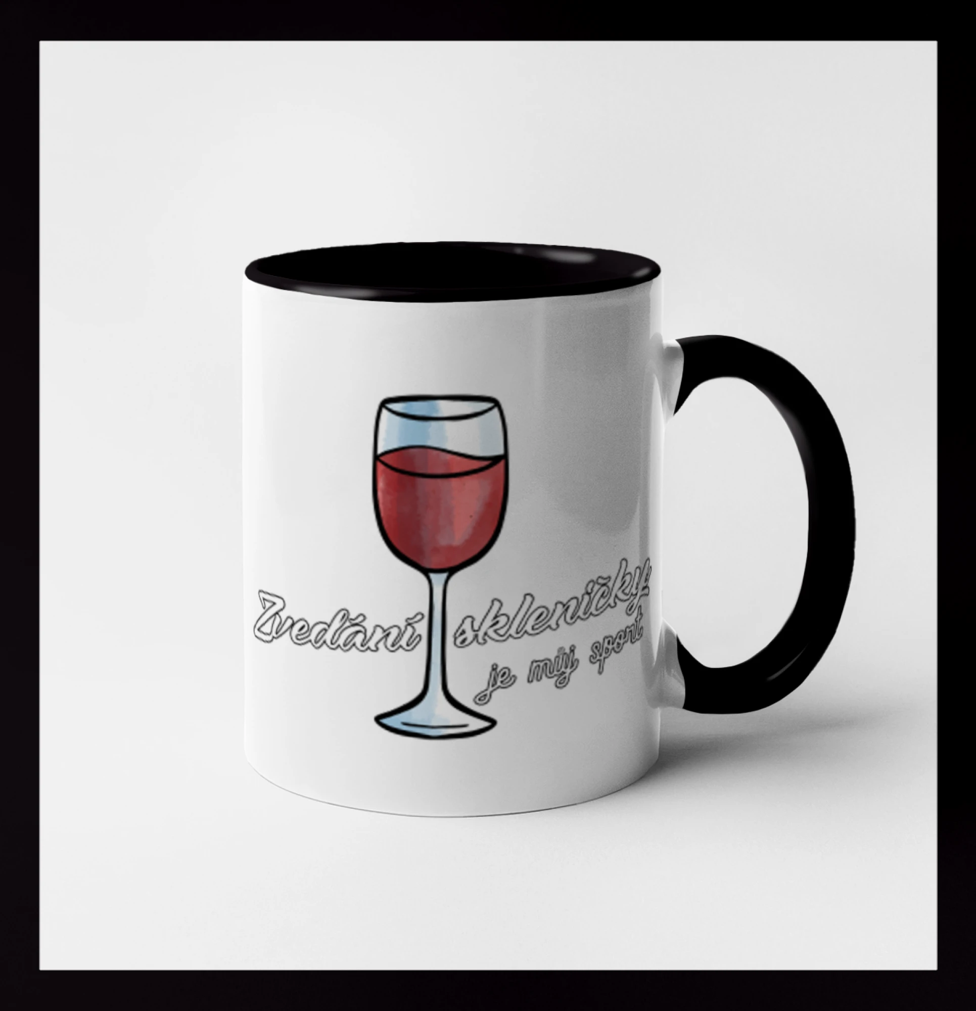 Zvedání skleničky je můj sport