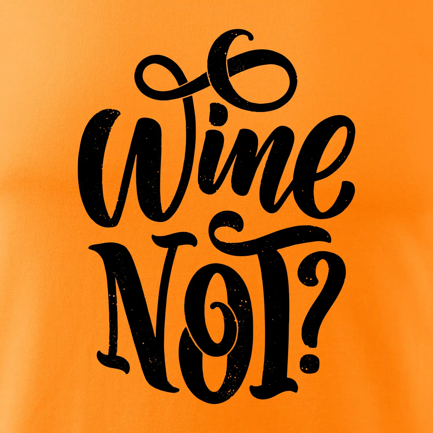 Wine not - černě