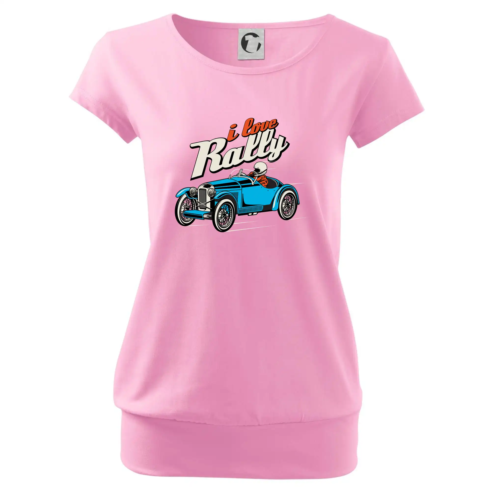 Auto tričká - I Love Rally - Voľné tričko city