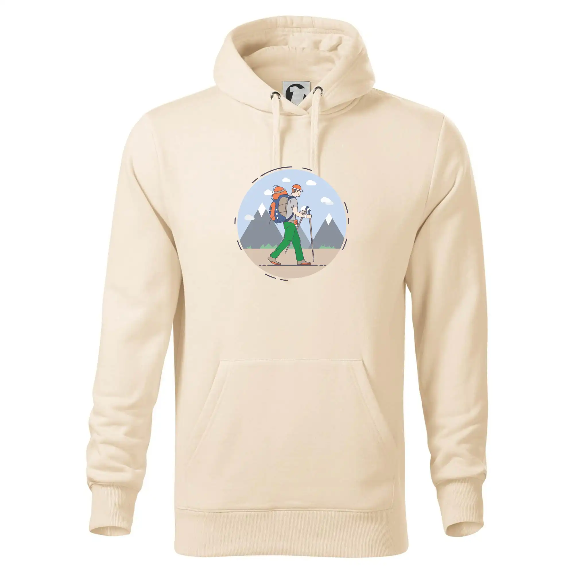 Barevný párový motiv na hory