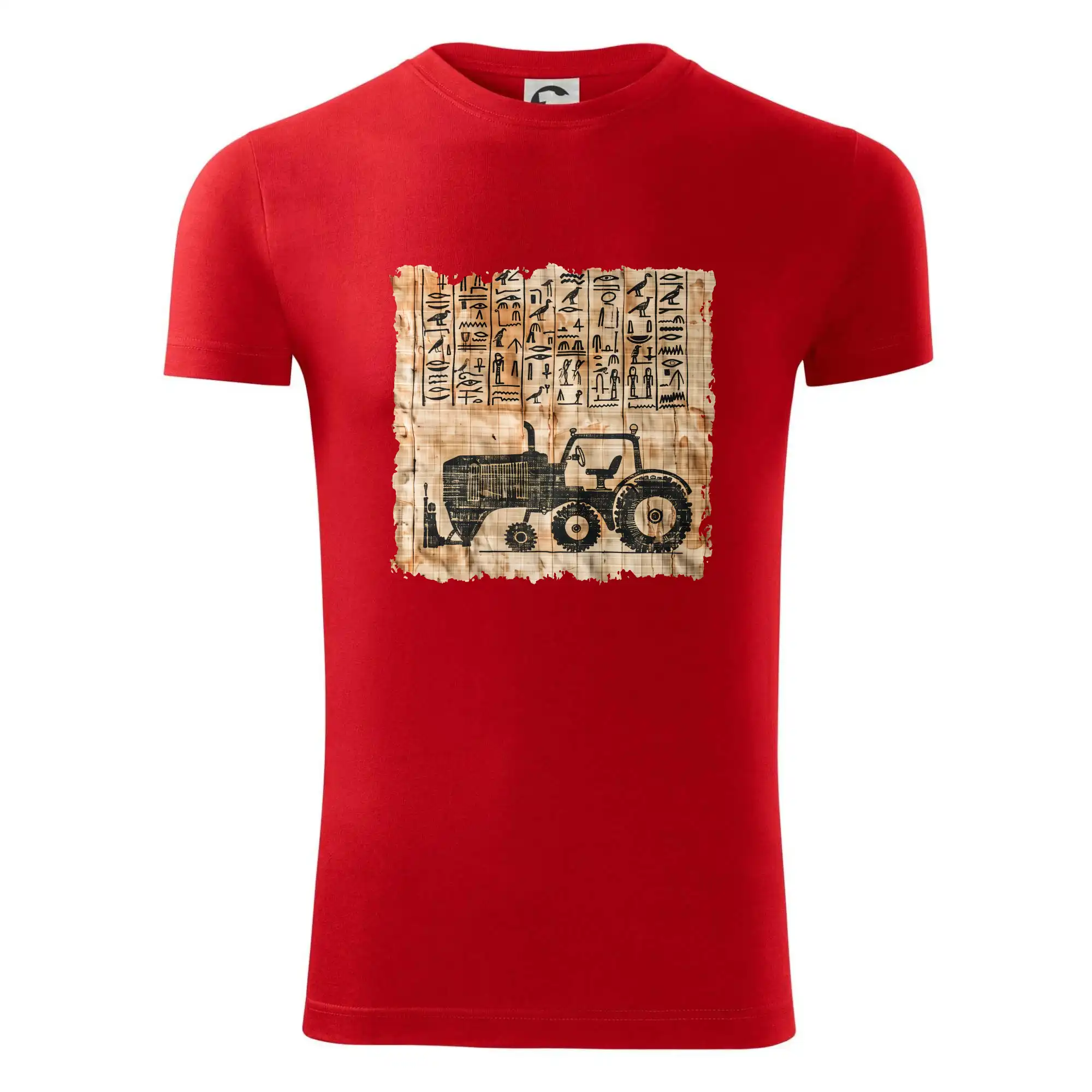 Egyptské hieroglyfy traktor