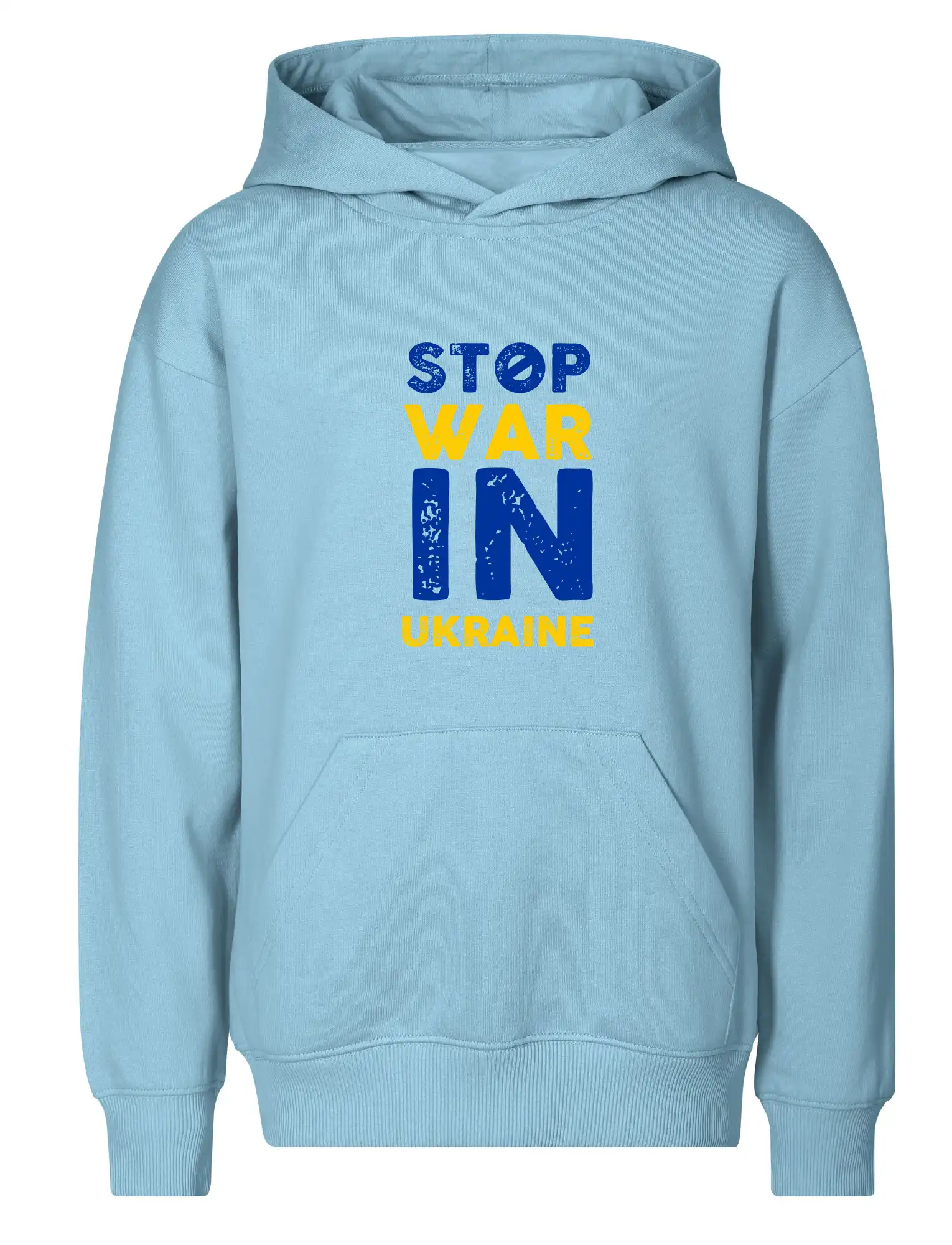 Barevný nápis Stop war in ukraine