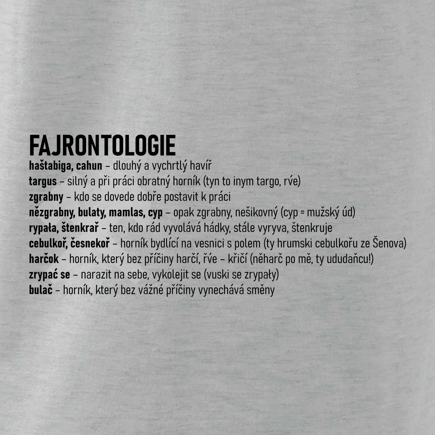 FAJRONTOLOGIE
