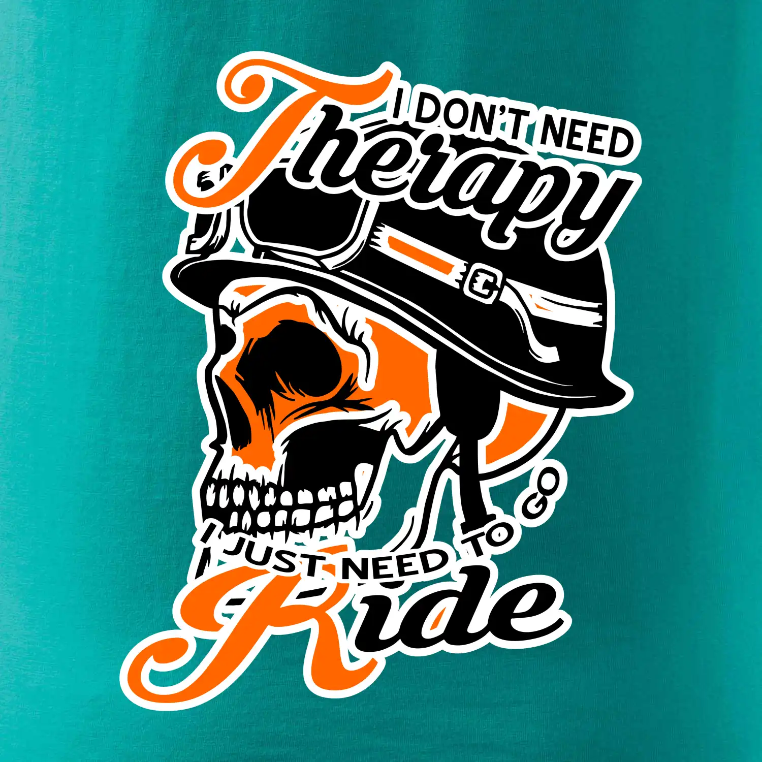 I don't need therapy moto ride