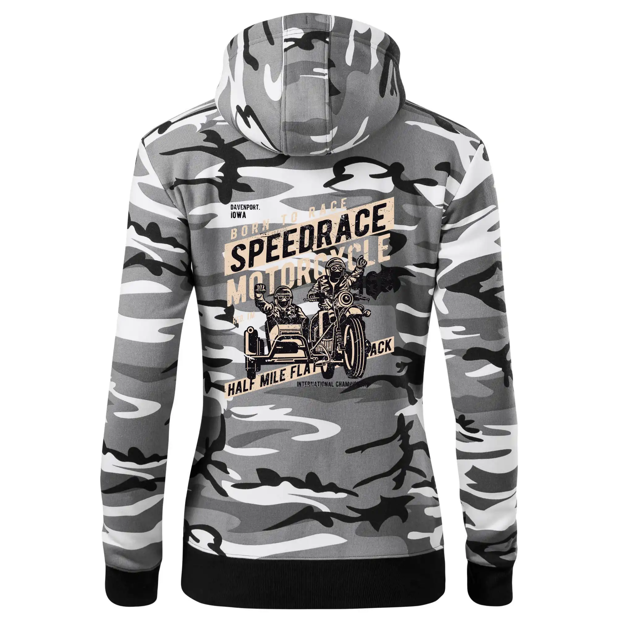 Speedrace motrcycle half mile
