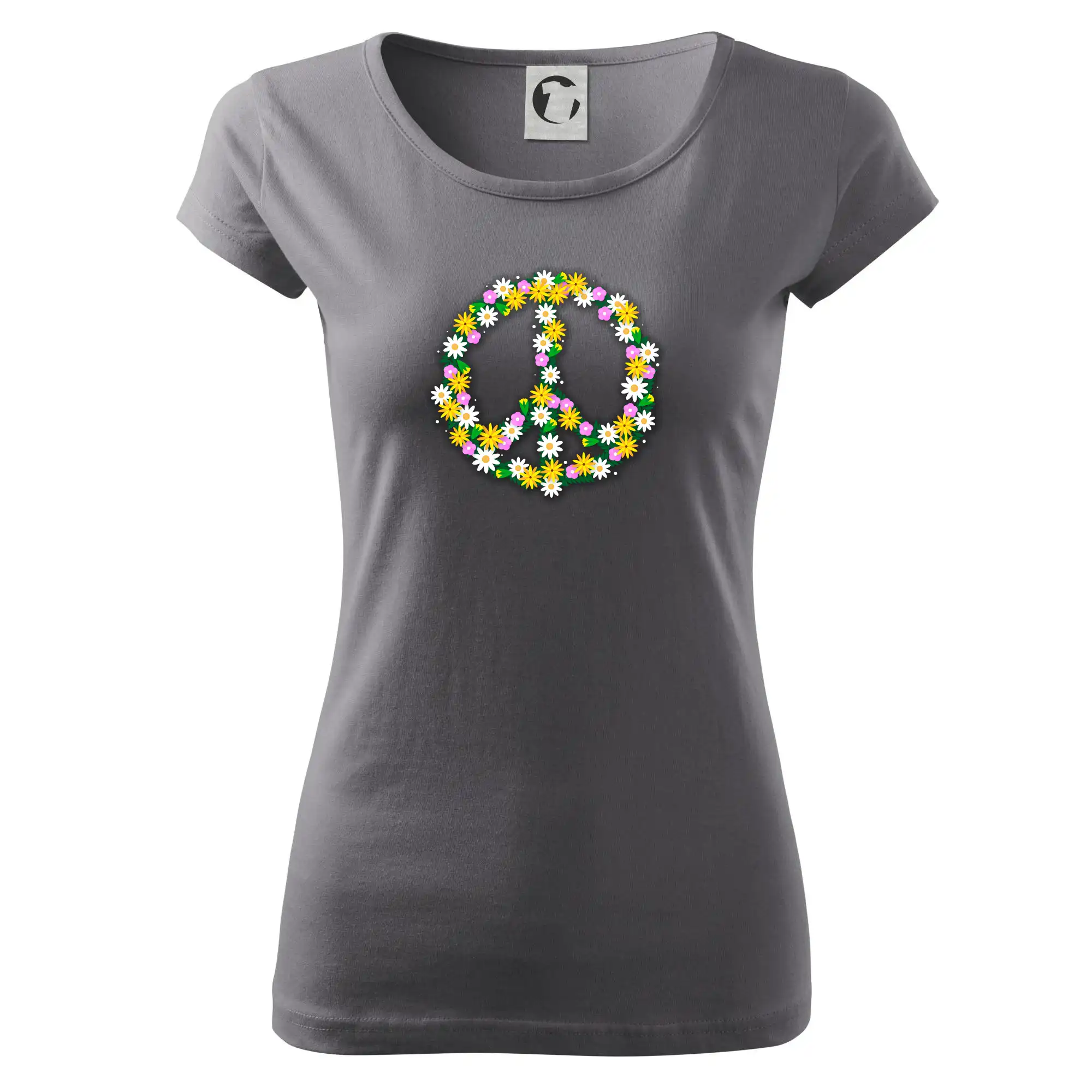 Peace symbol kopretiny
