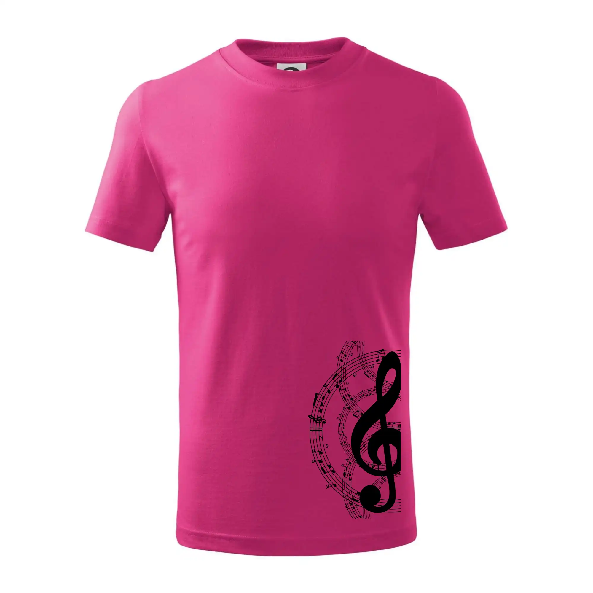 Houslový klíč a noty