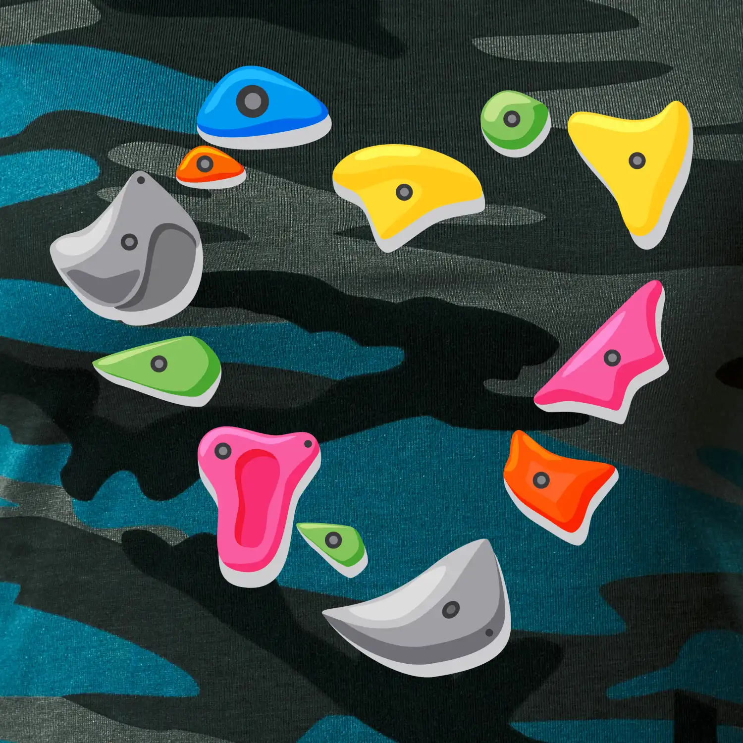 Lezení na stěně - srdce