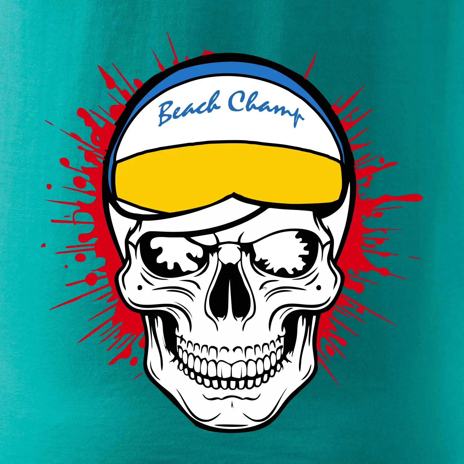 Beach volejbal lebka