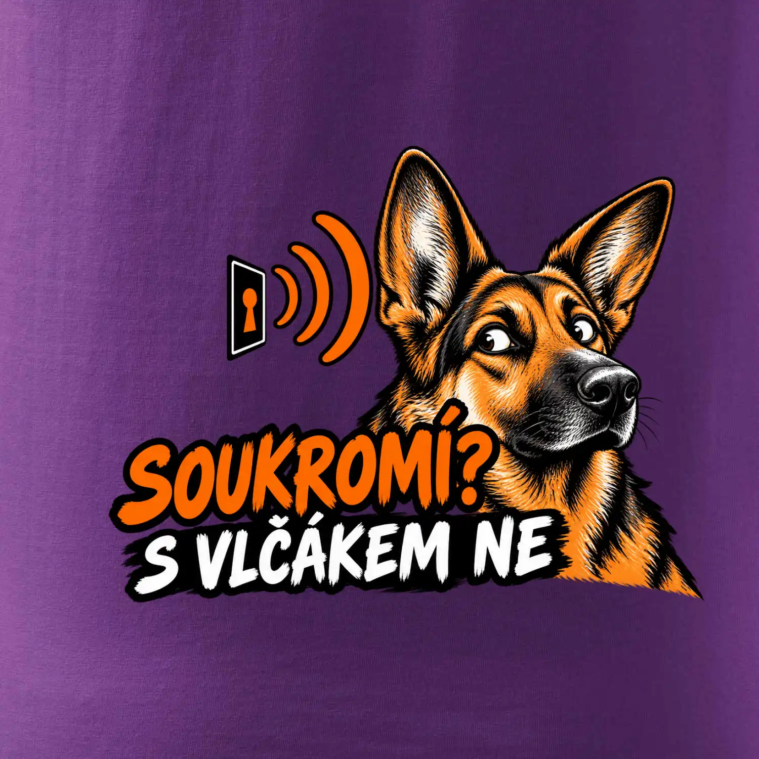 Soukromí s vlčákem ne - německý ovčák
