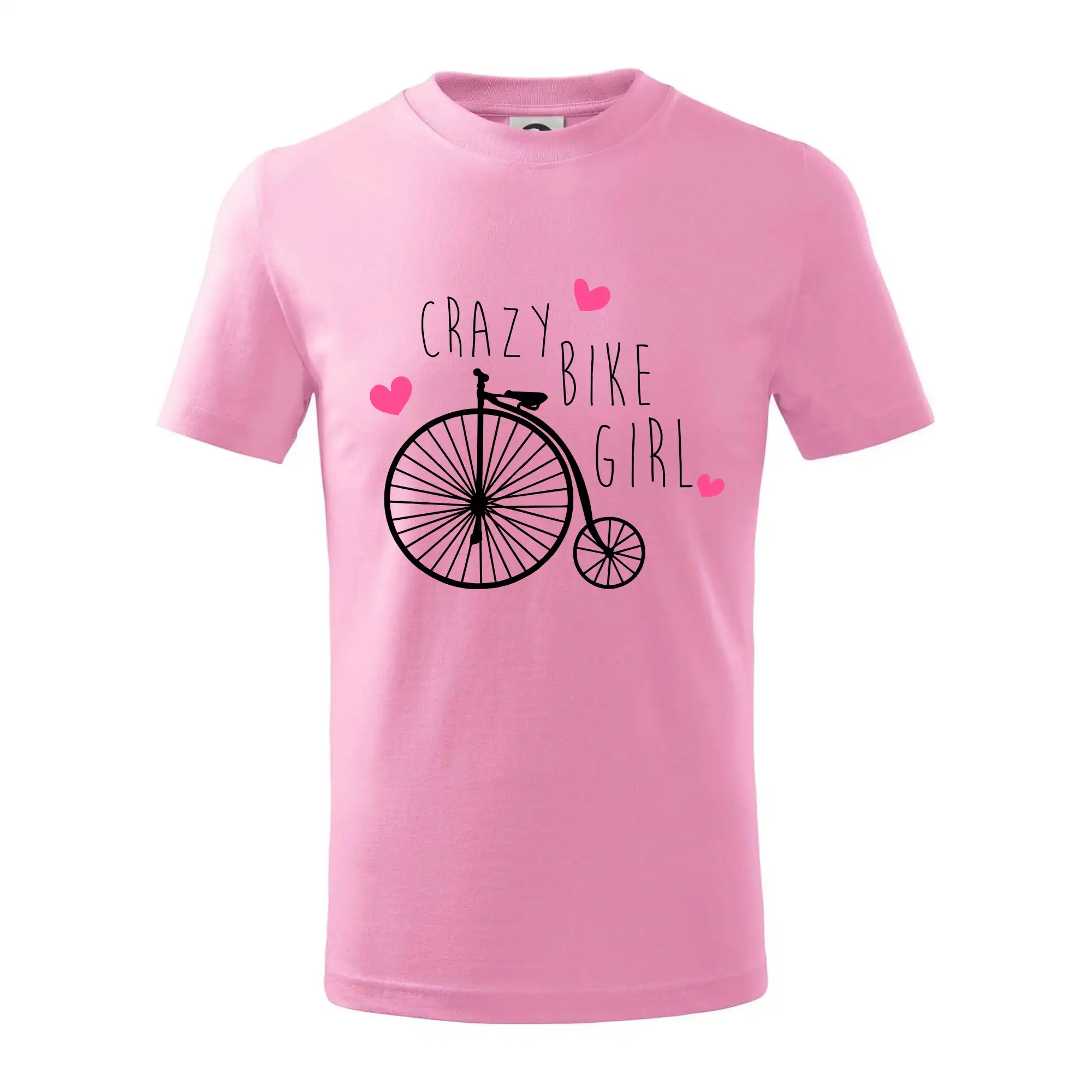 Crazy bike girl