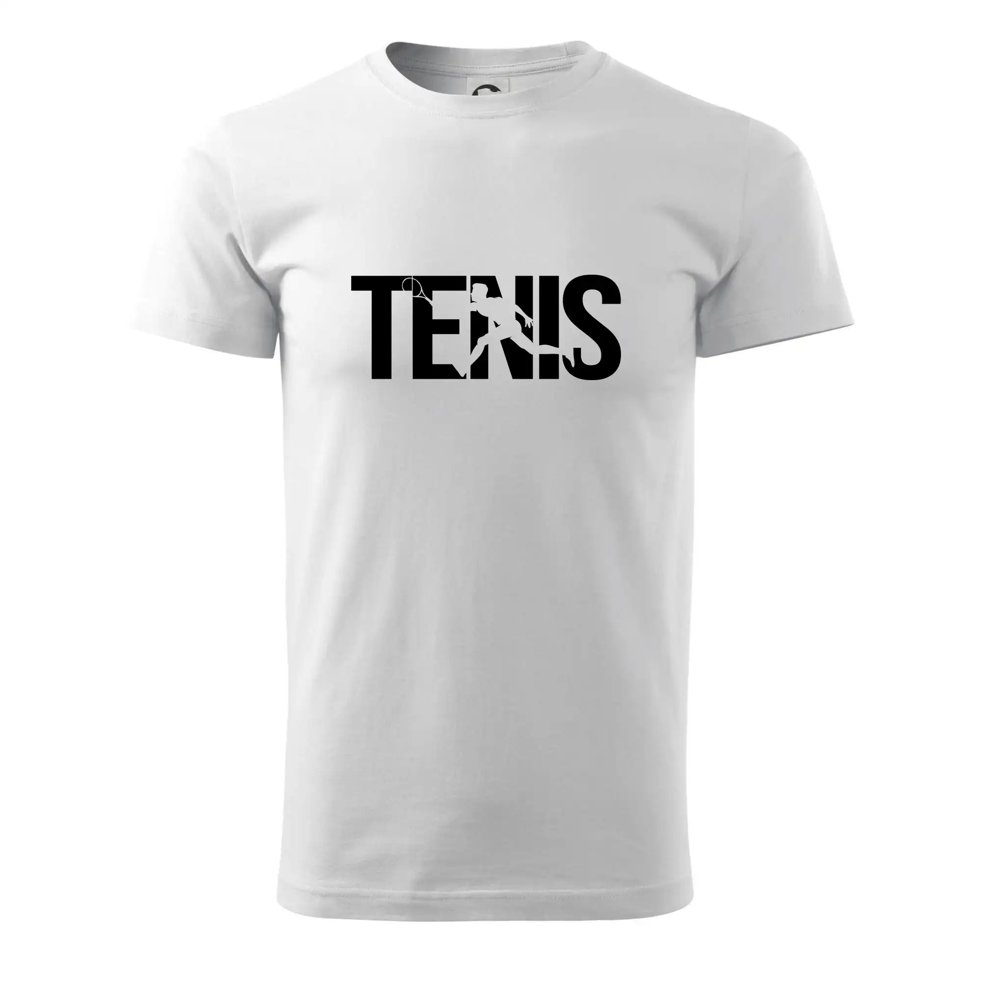 Tenis nápis silueta
