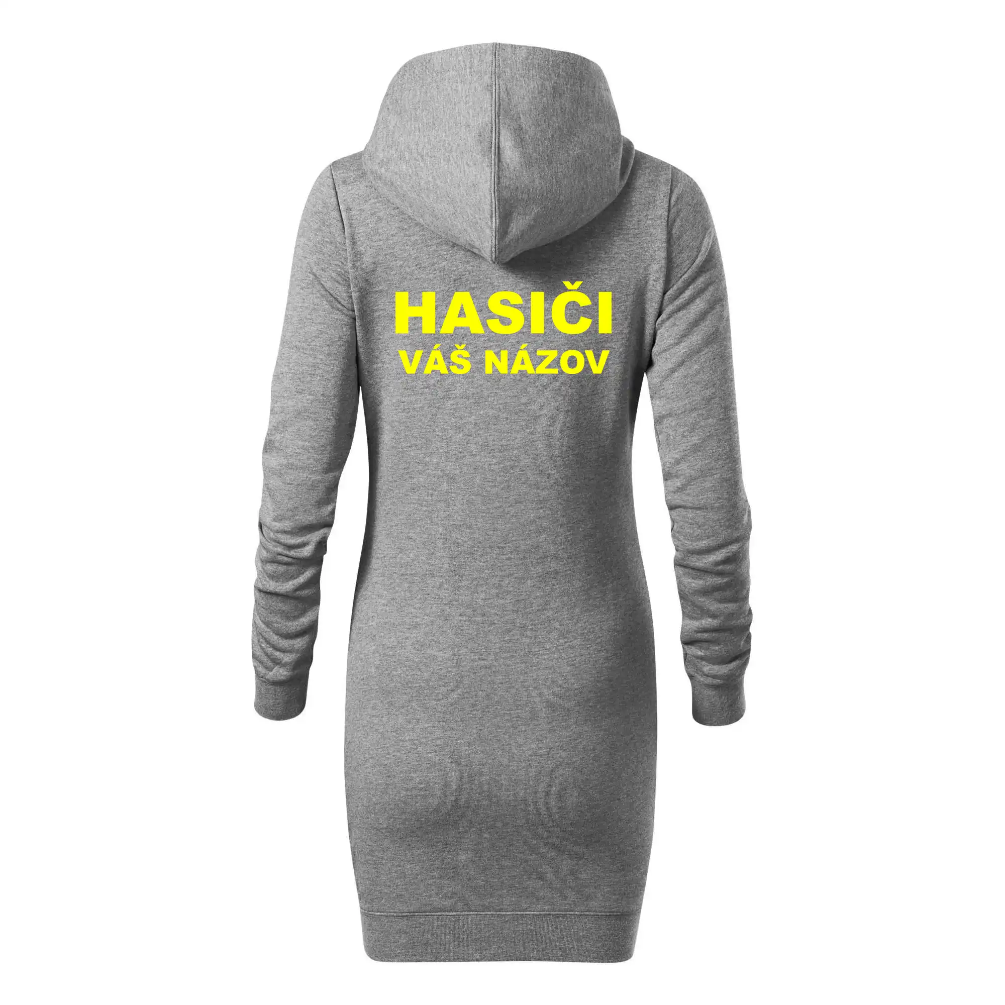 Hasiči - žltý nápis - váš názov zboru