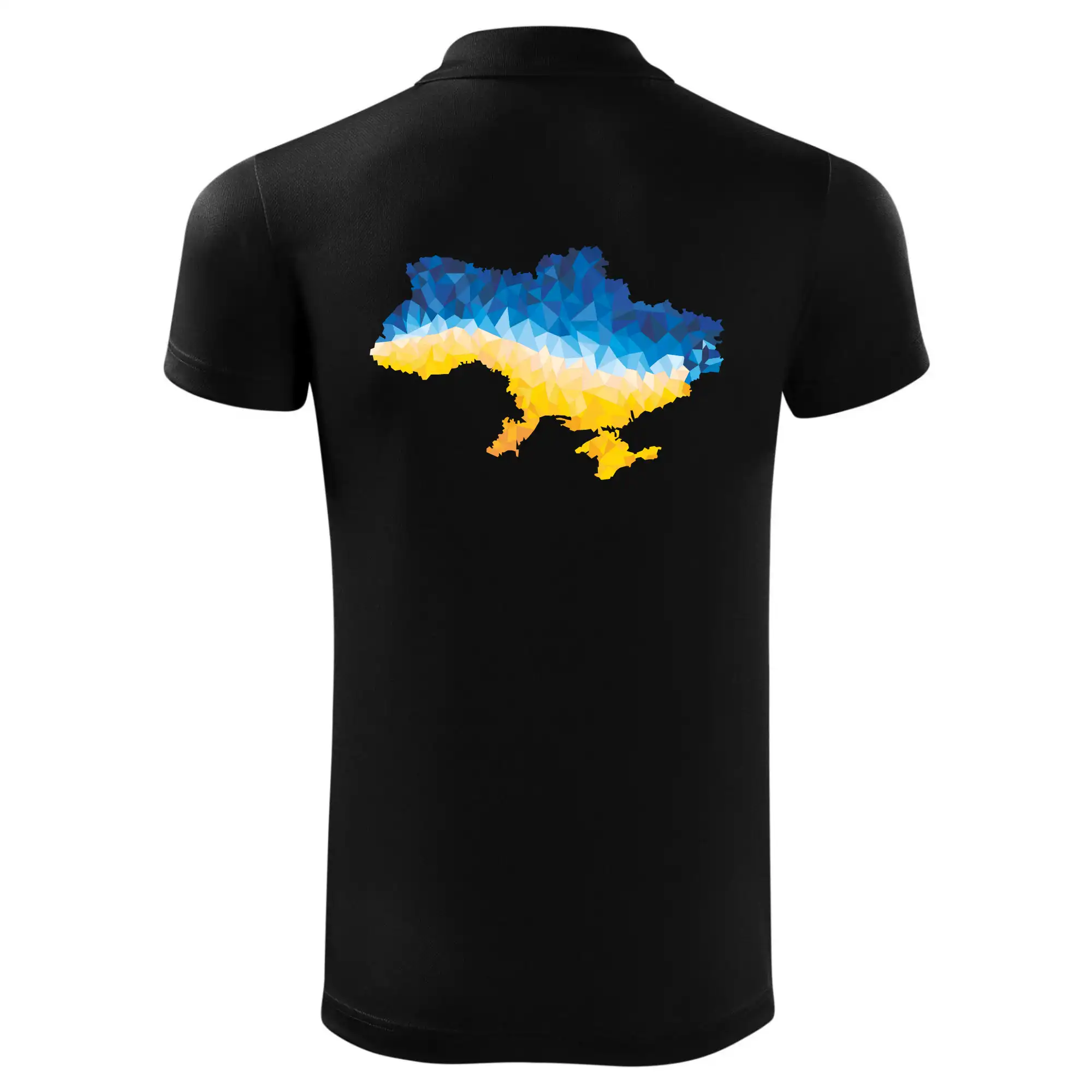 Mapa Ukrajiny polygony