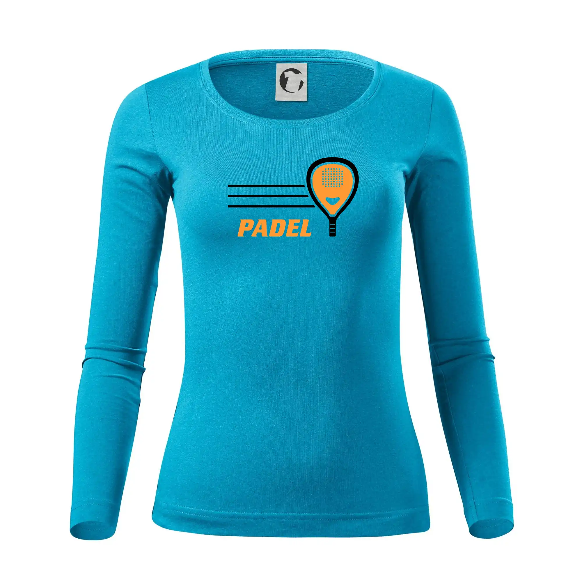 Padel - oranžová raketa