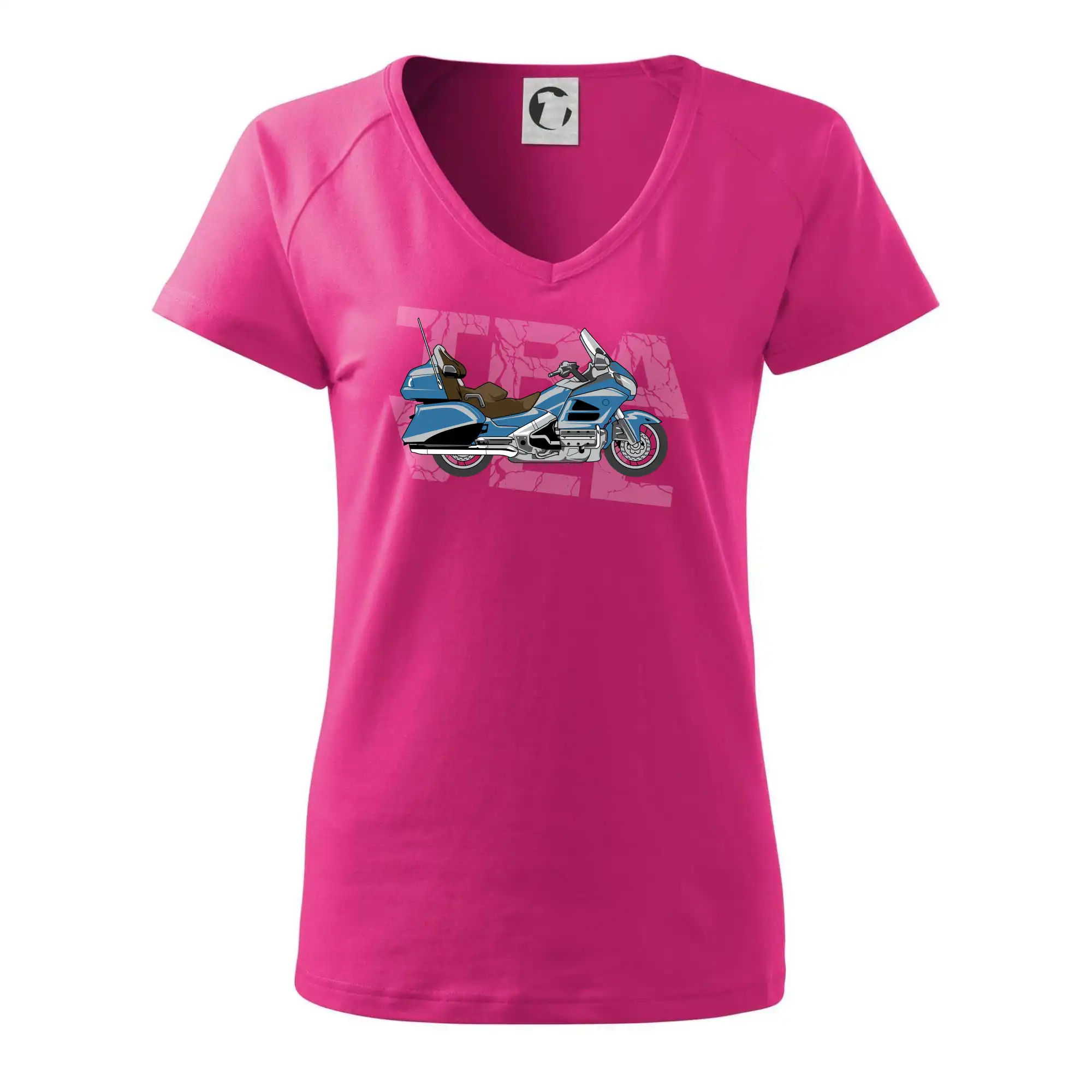 Cestovní motorka Amerika modrá