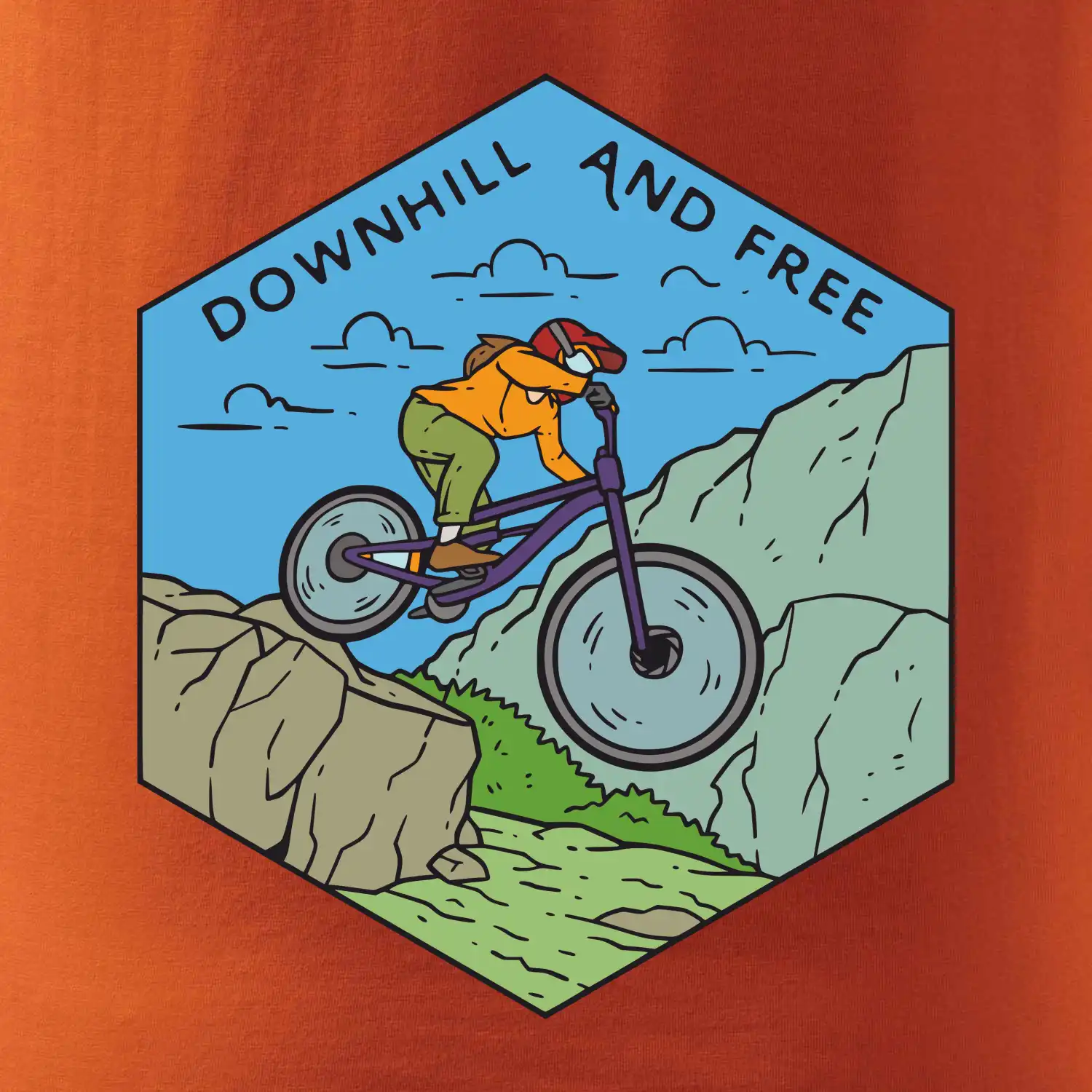 Downhill and free holka
