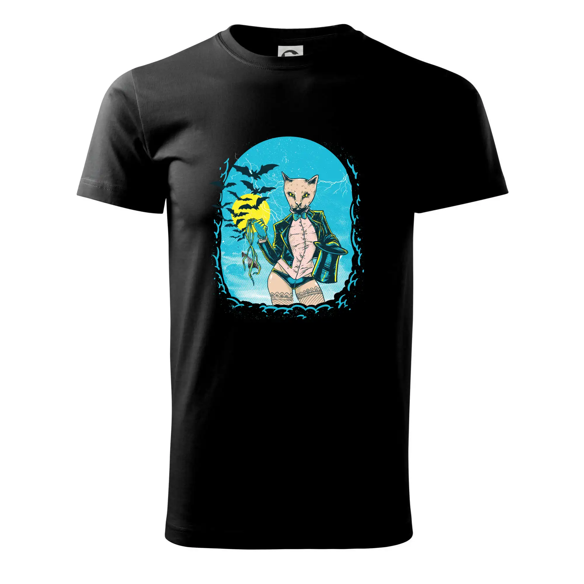 Cat modrý plakát
