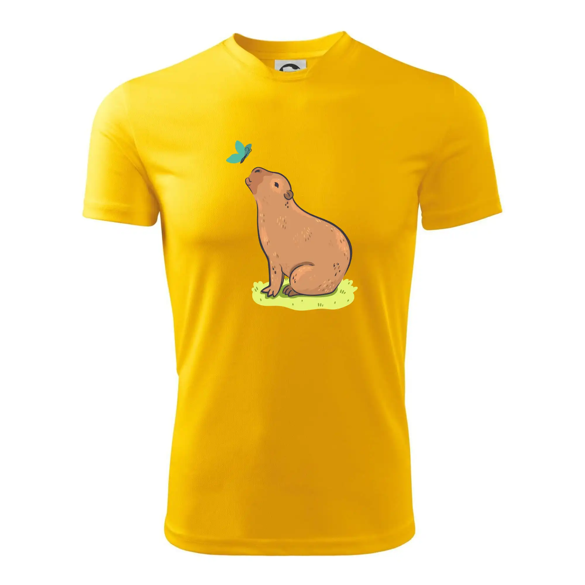 Kapybara a motýlek