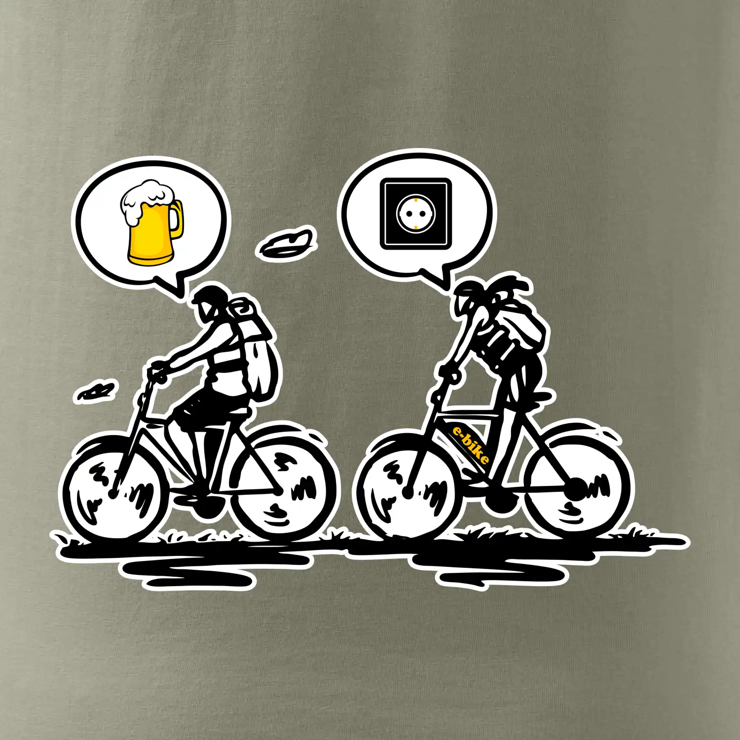 Cyklistika na co myslím