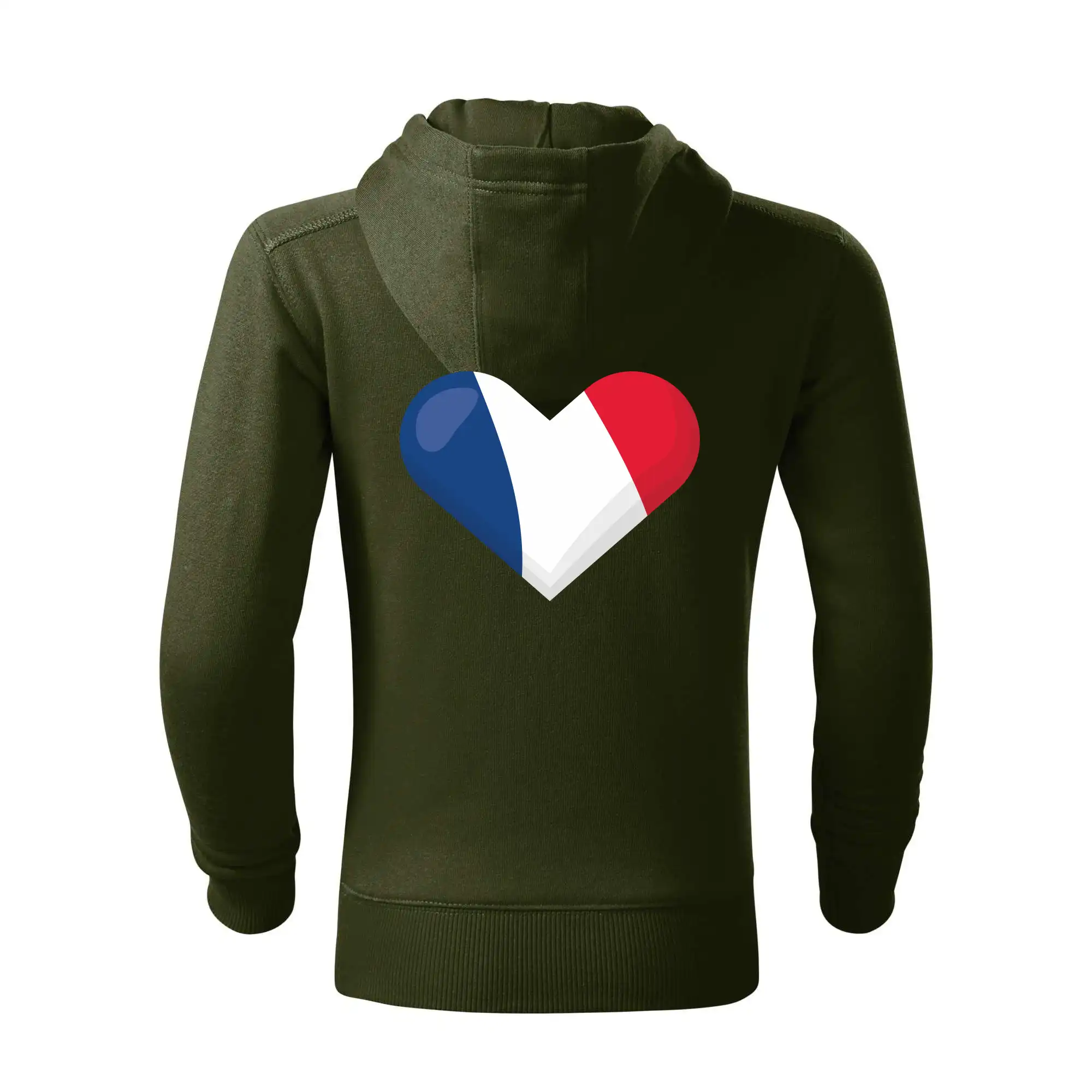 Francouzská vlajka srdce