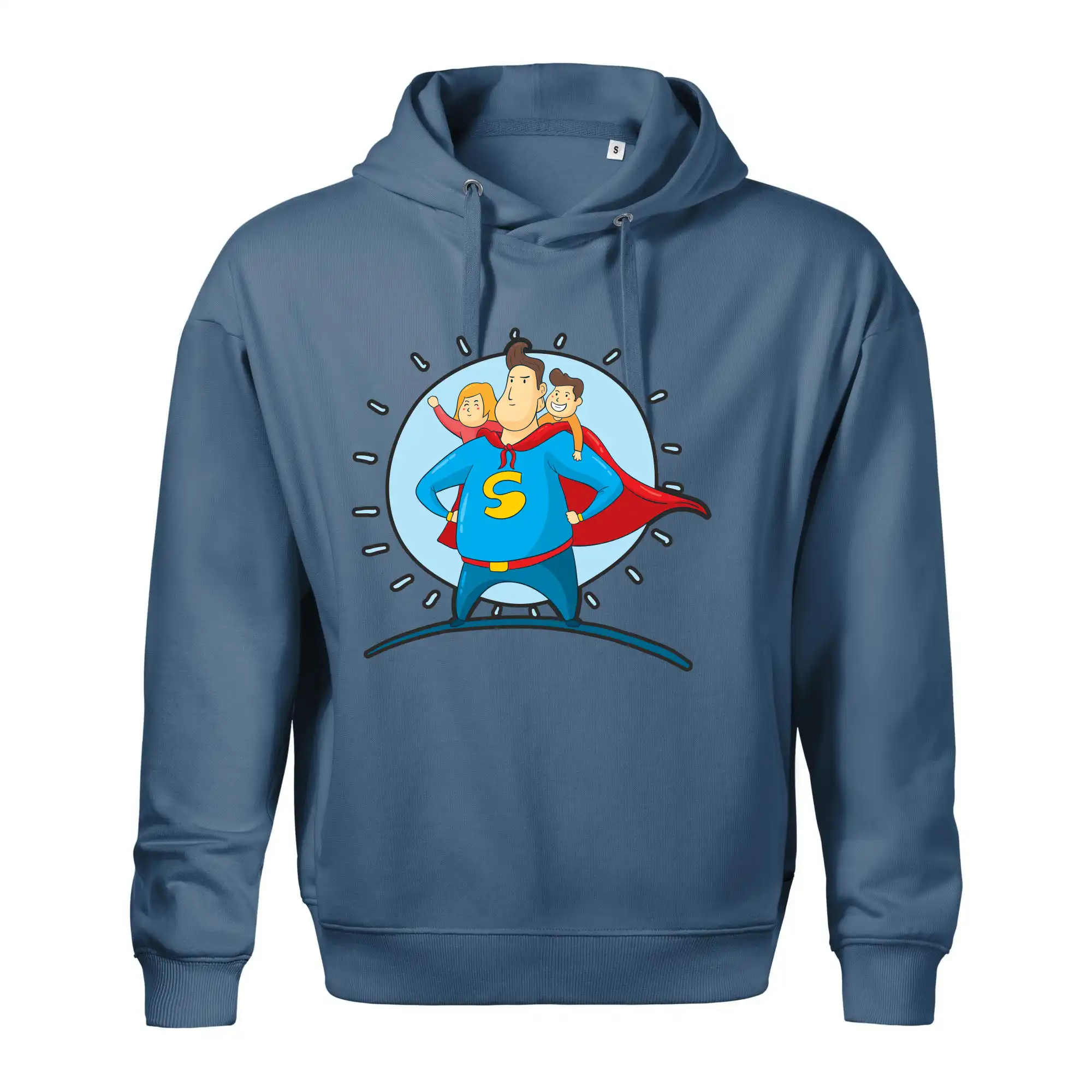 Táta superman - holka a kluk