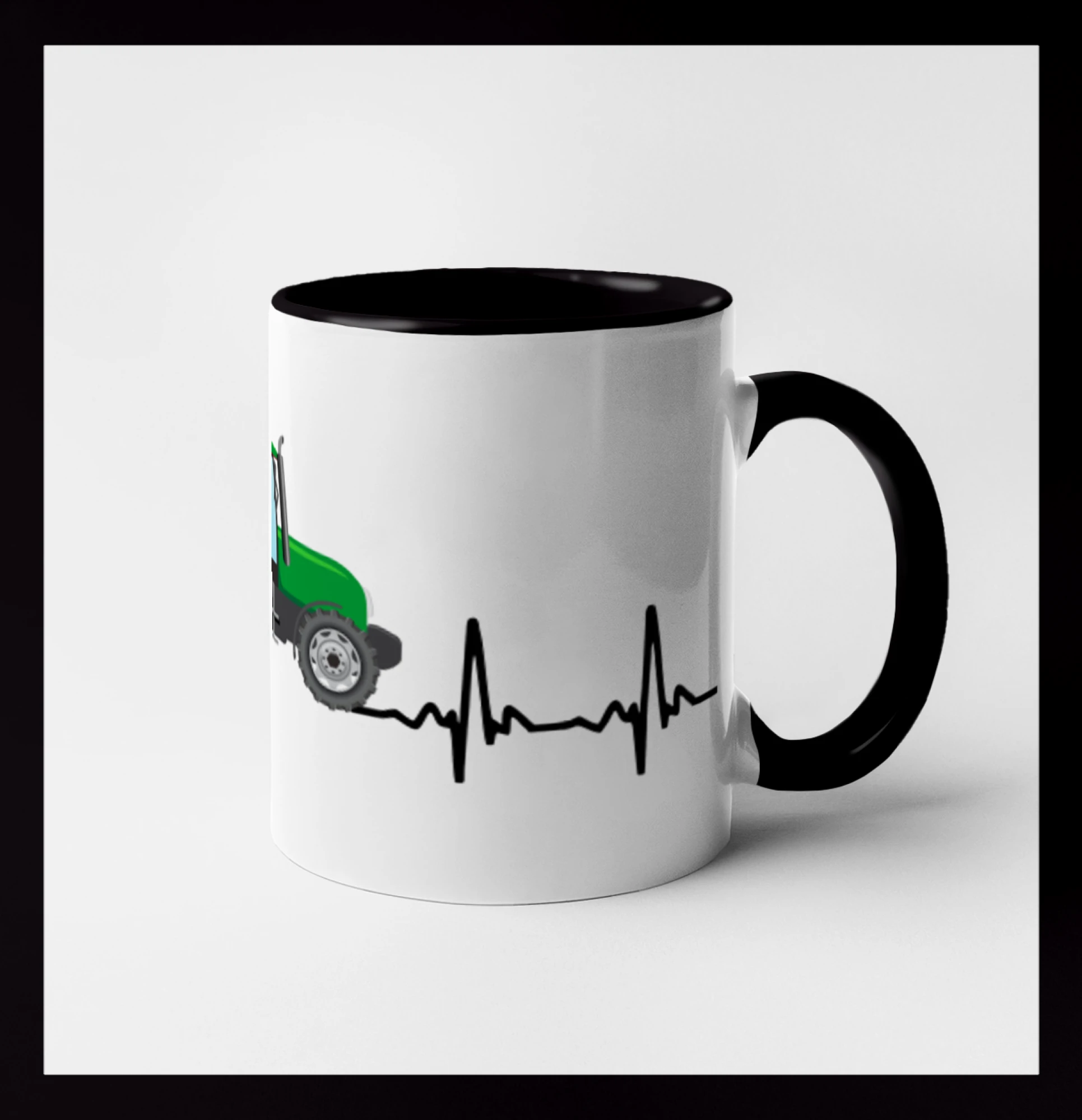 Traktor barevný ekg
