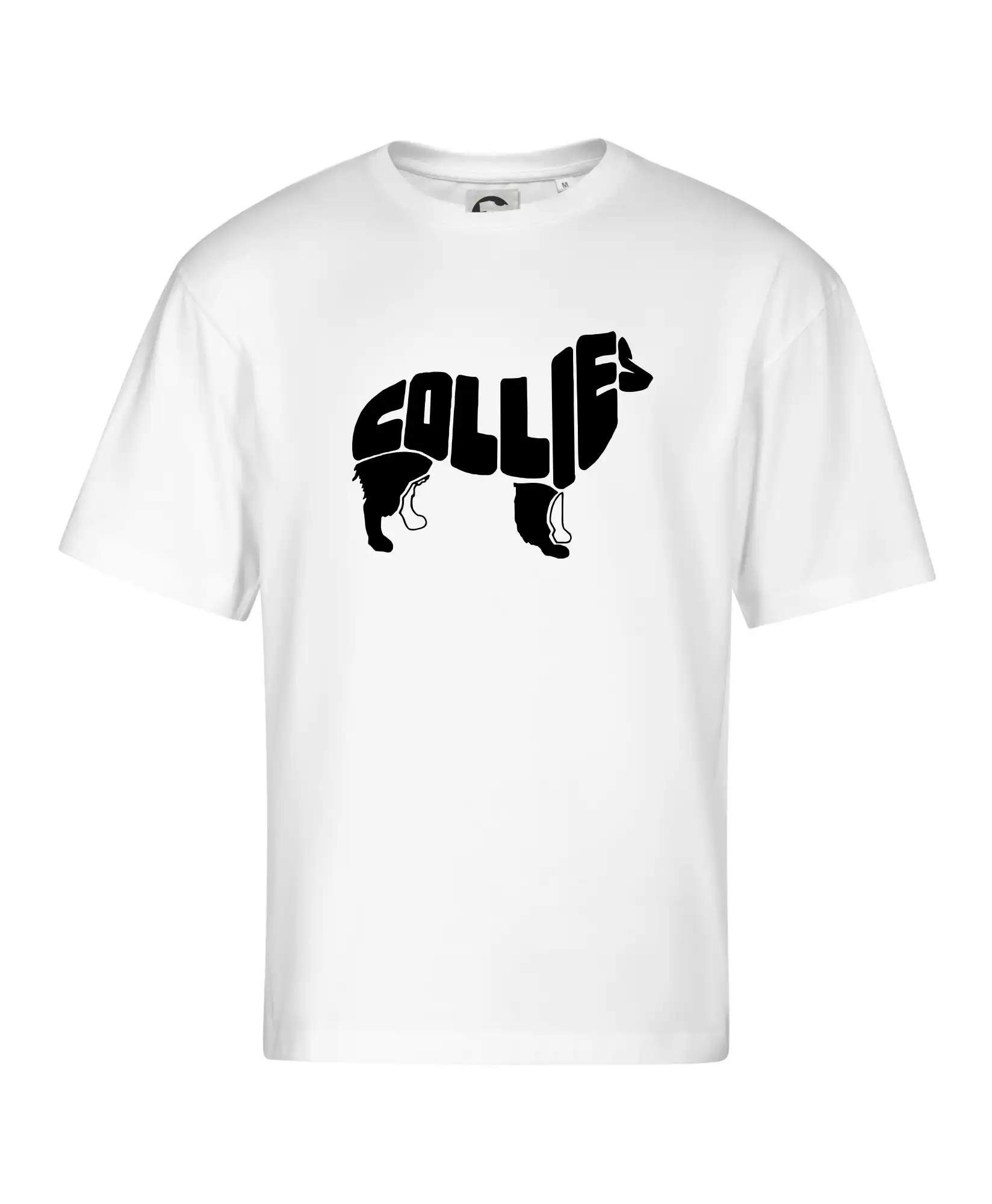 Border kolie písmo v těle