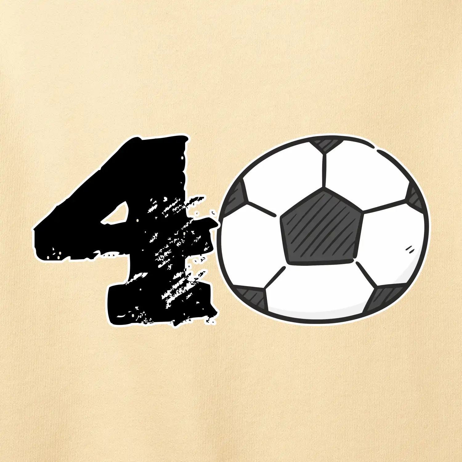 Fotbal kulaté narozeniny 40