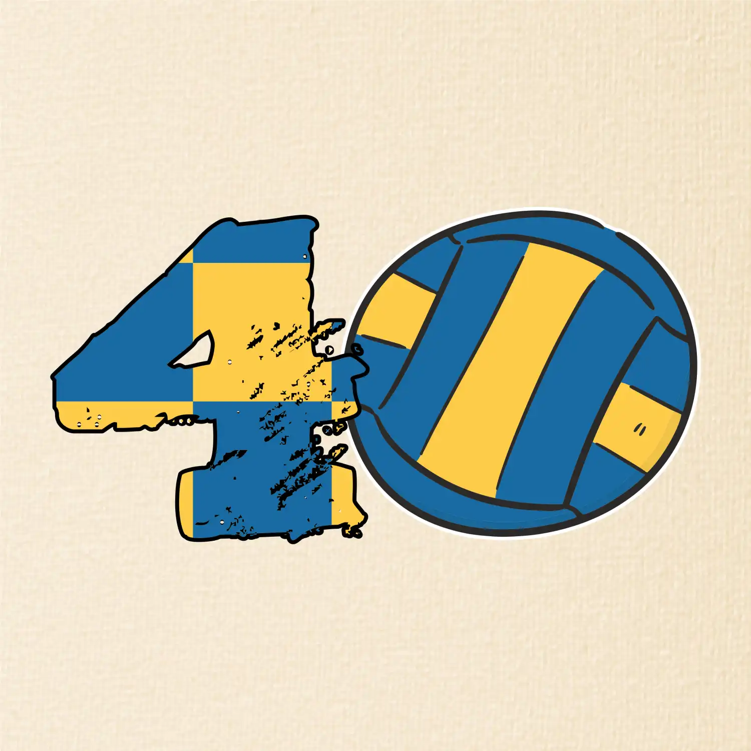 Volejbal kulaté narozeniny 40