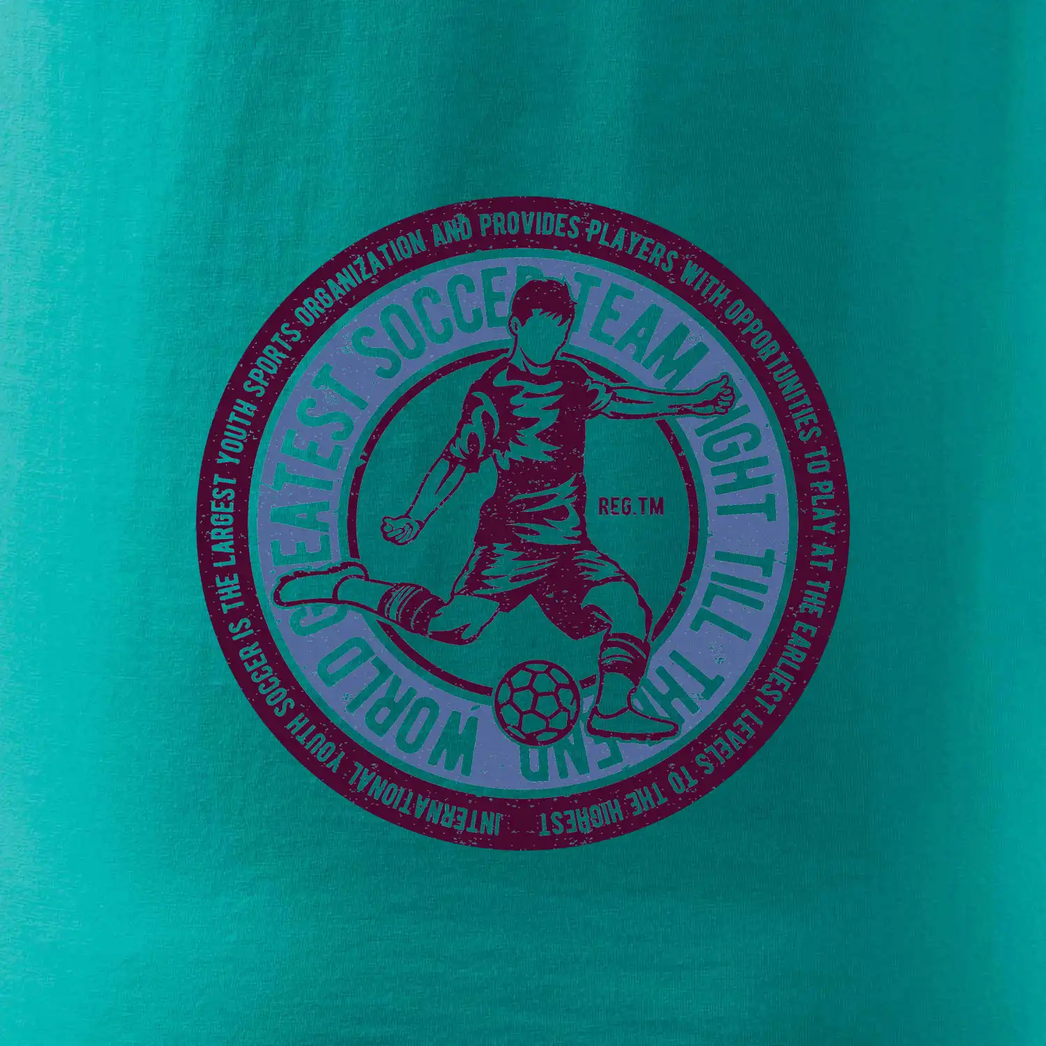 Soccer kulatý motiv