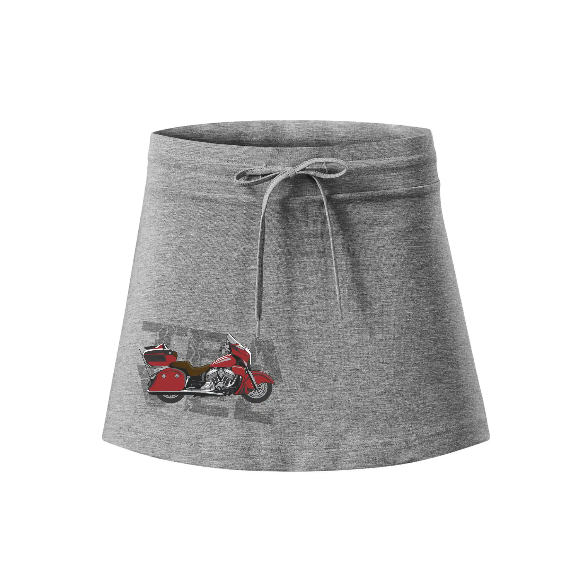 Cestovní motorka Amerika červená