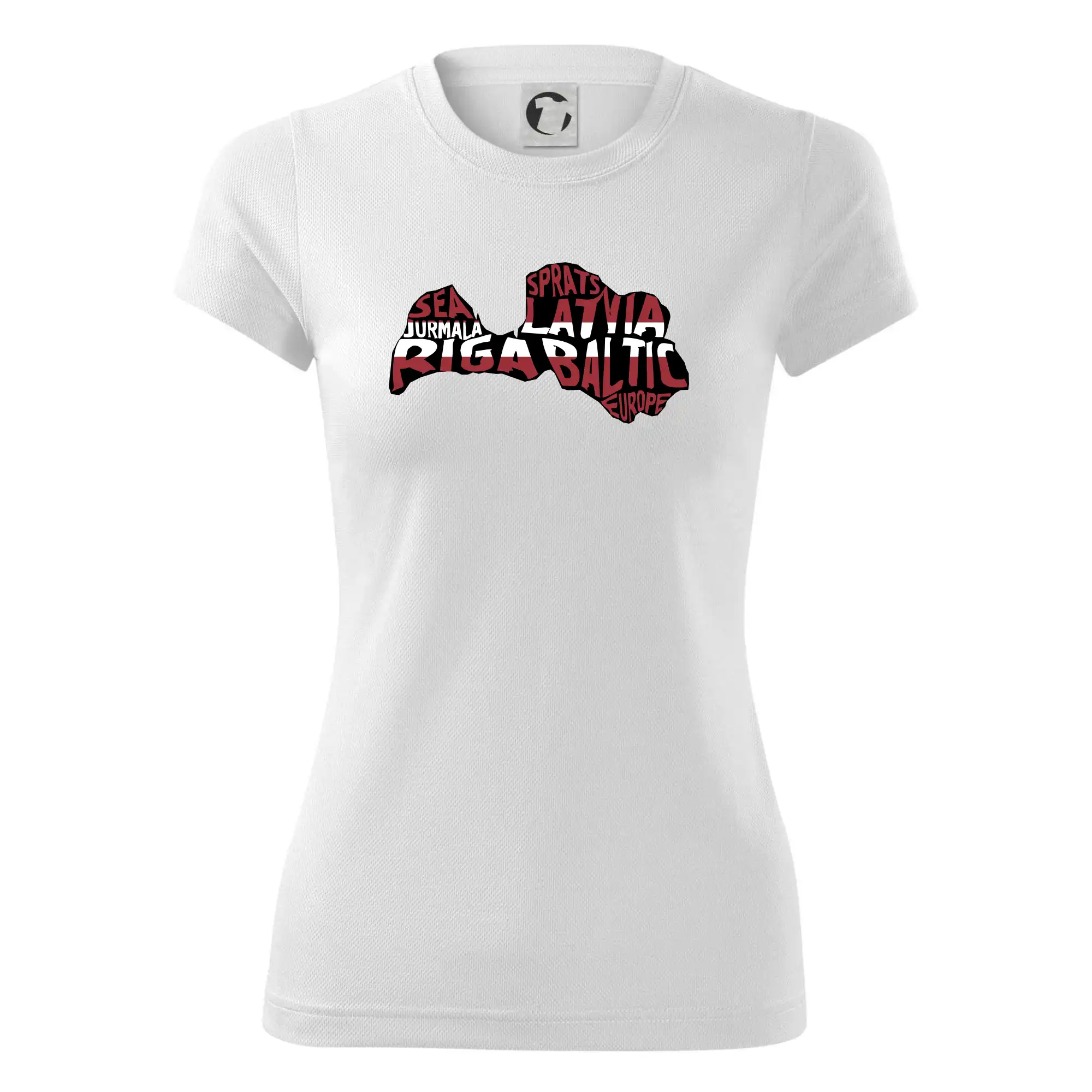 Mapy - názvy měst - Lotyšsko