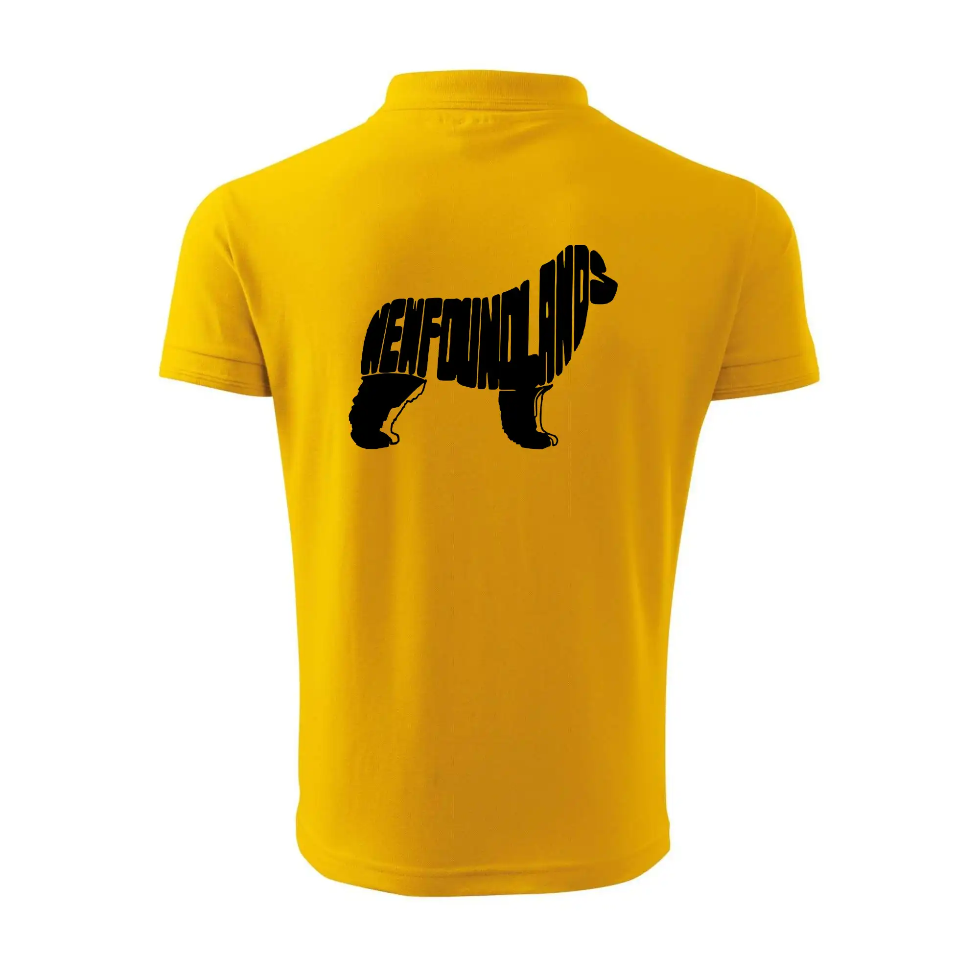 Novofundlandský pes - nápis v tělě